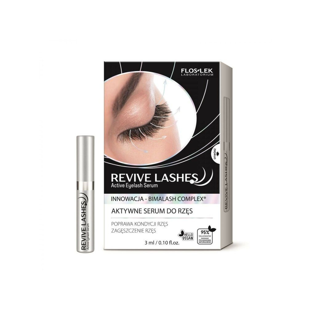 Floslek Wimpernpflege Revive Lashes stimulierendes Wimpernserum 3ml