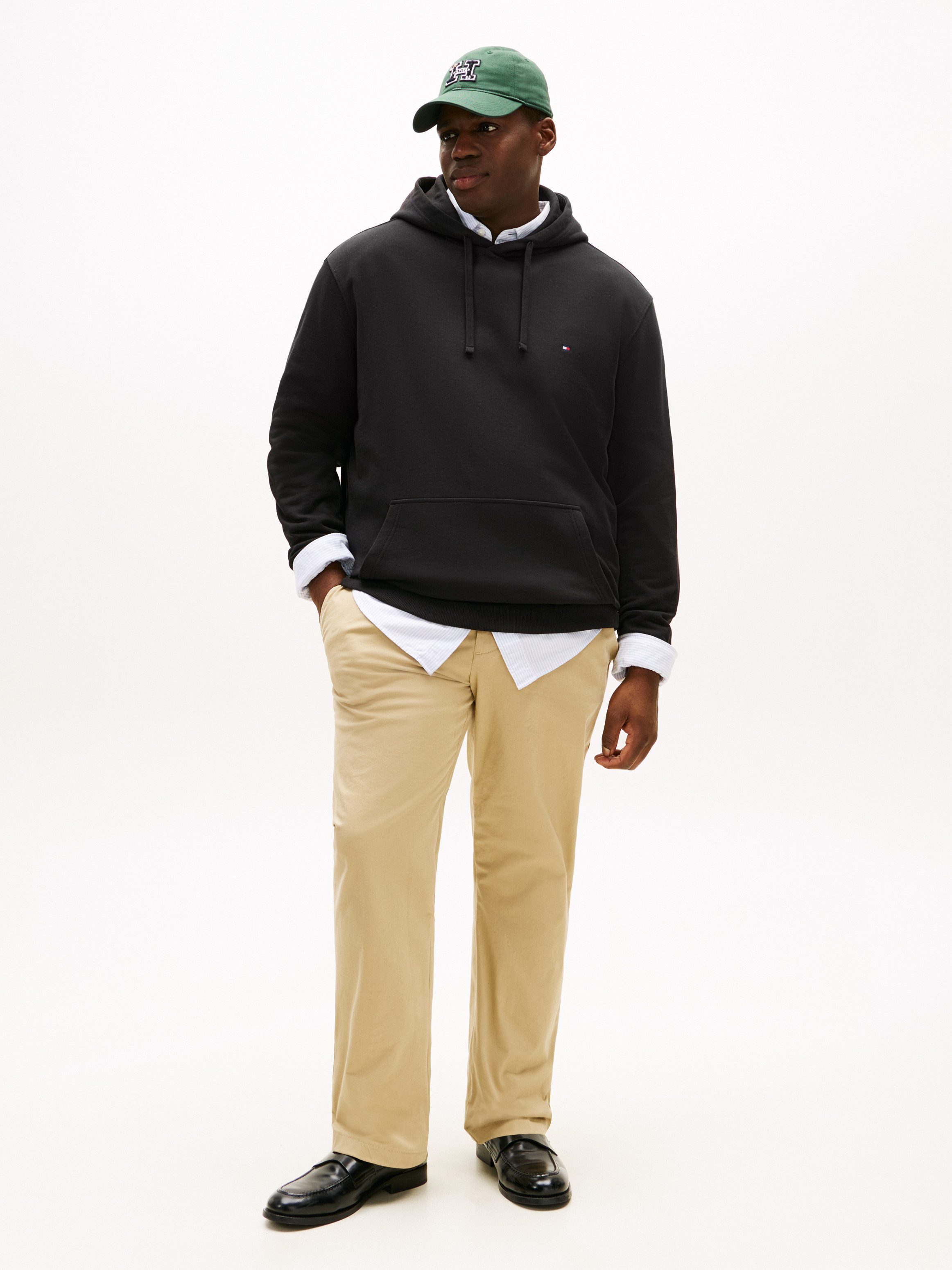 Tommy Hilfiger Big & Tall Hoodie BT-ESSENTIAL TERRY Basic, normale Passform, Große Größen