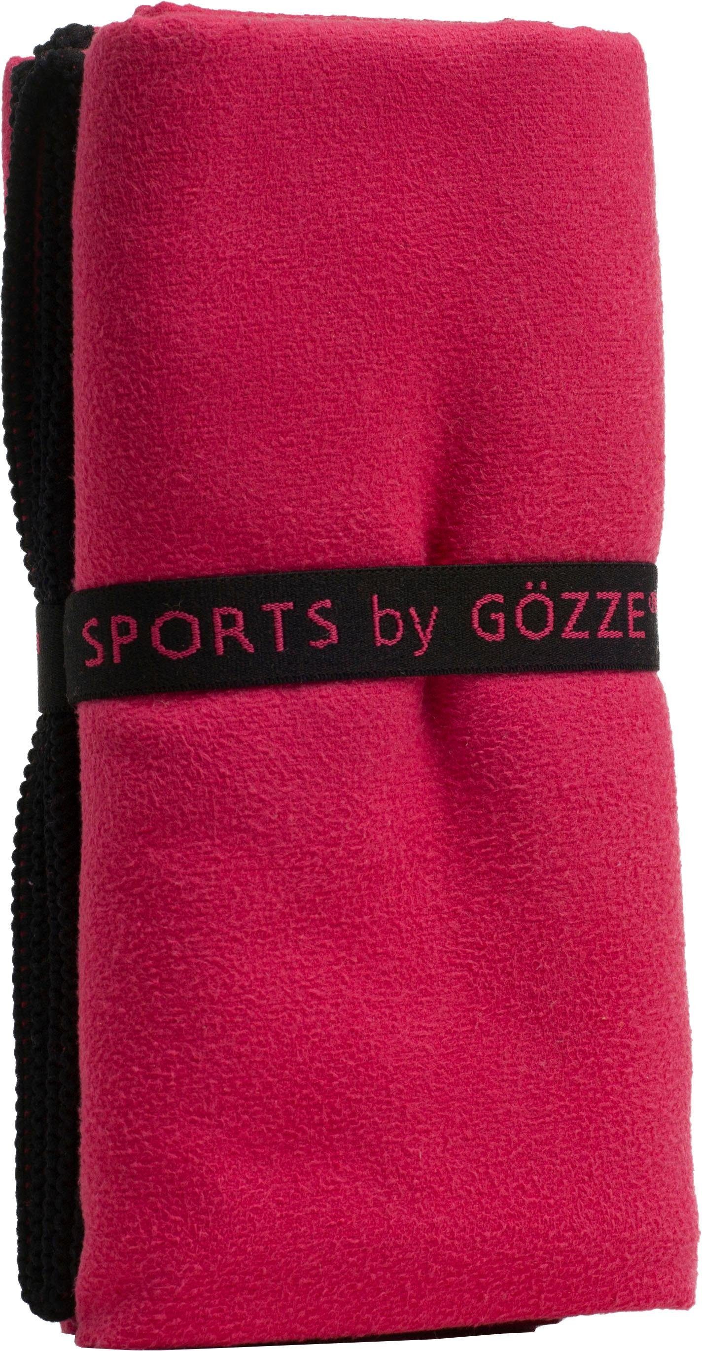 Gözze Sporthandtuch Sports by Gözze, Microfaser (1-St), im Set, schnell trocknend, Mikrofaser, für Sport, Reisen & Camping – Bild 4 von 5