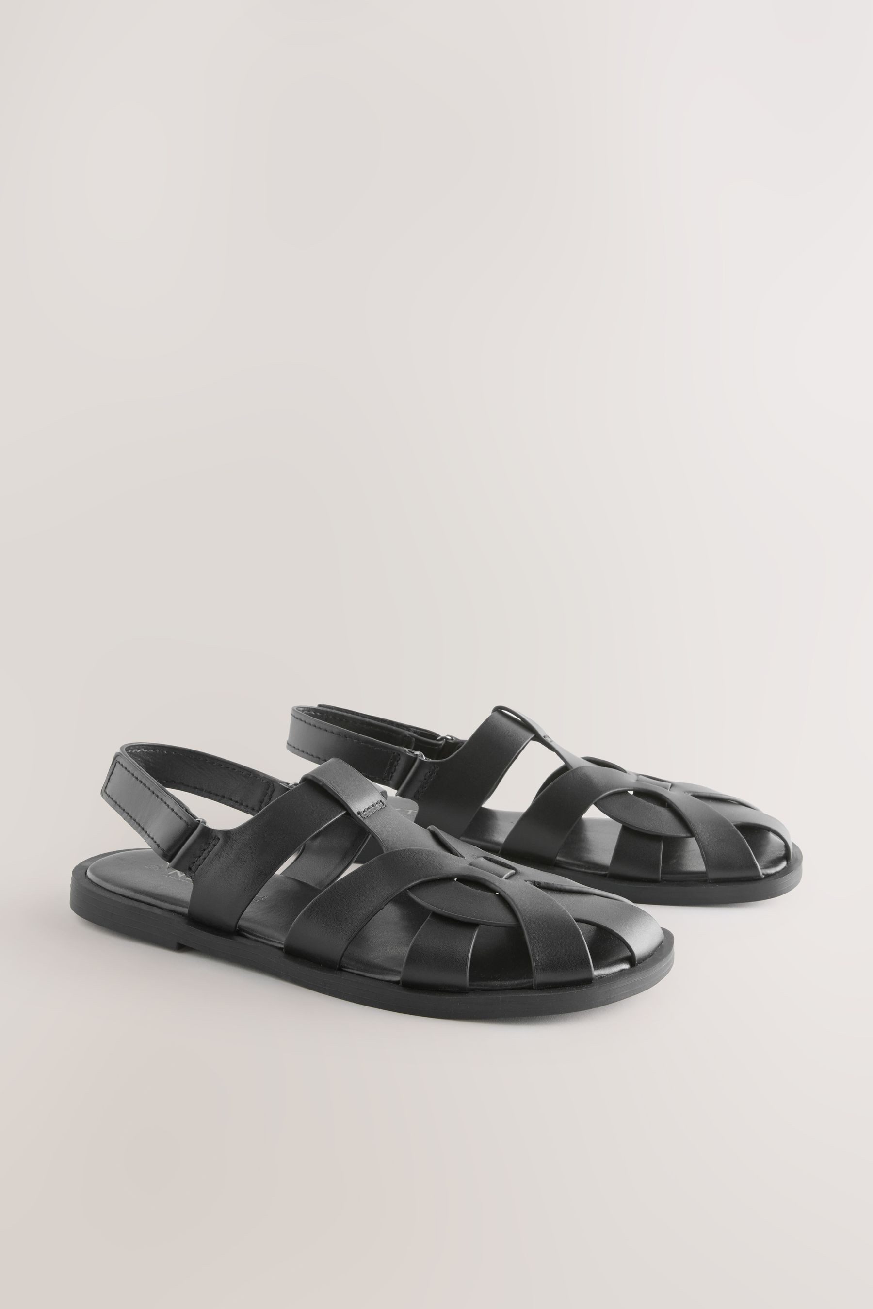 Next Forever Comfort® flache Fischersandalen aus Leder Sandale (1-tlg)