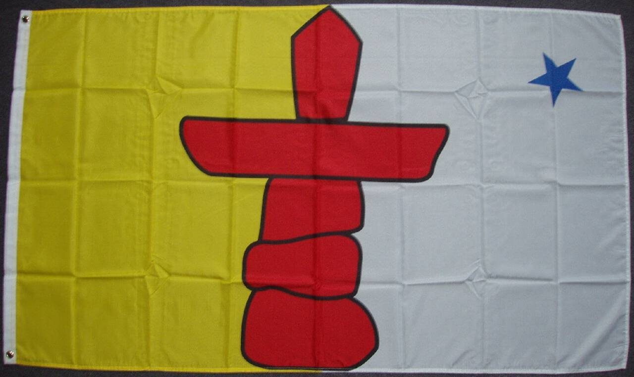 flaggenmeer Flagge Nunavut 80 g/m²