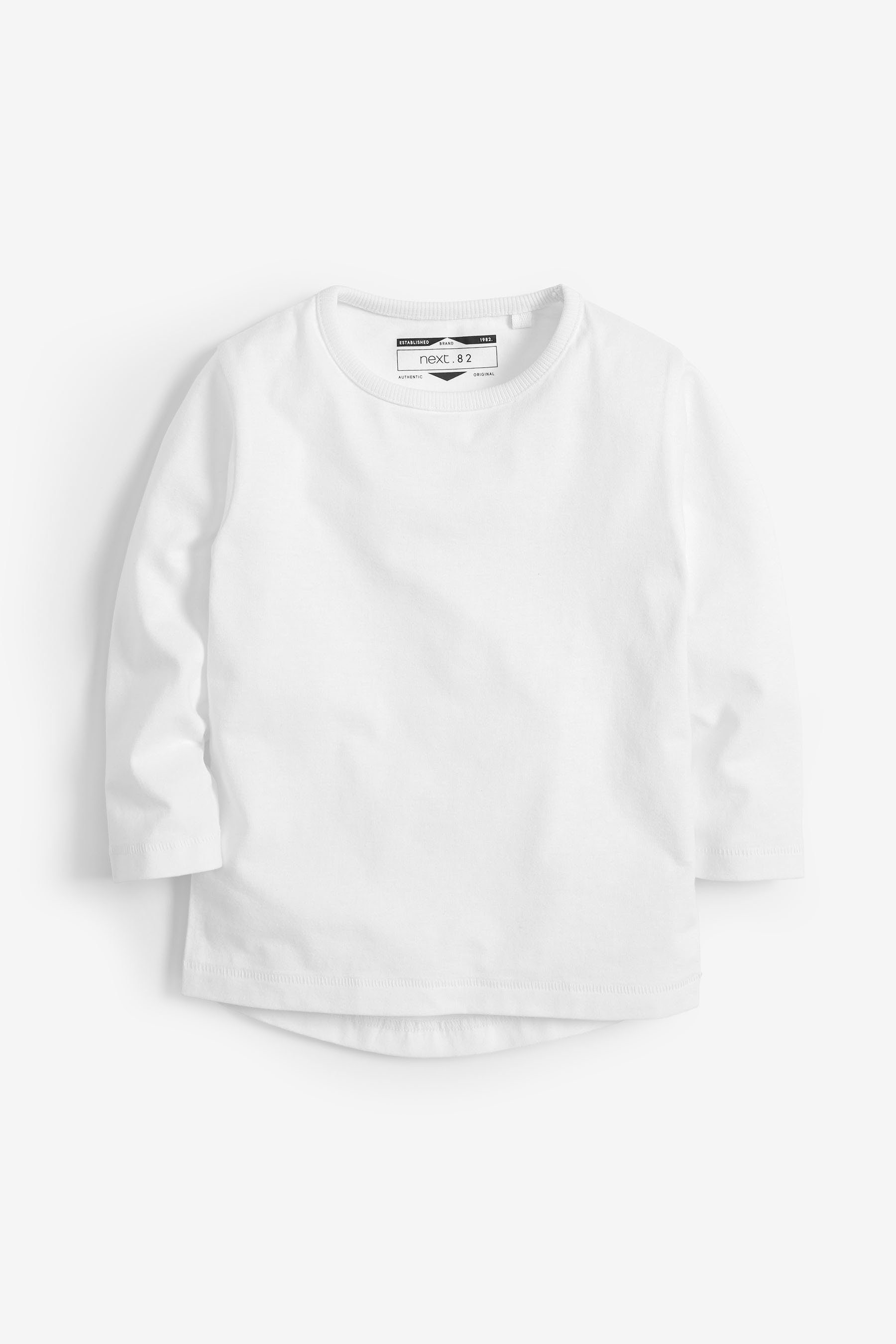 Next 2er-Pack White Langarmshirt (2-tlg) Langarmshirt,