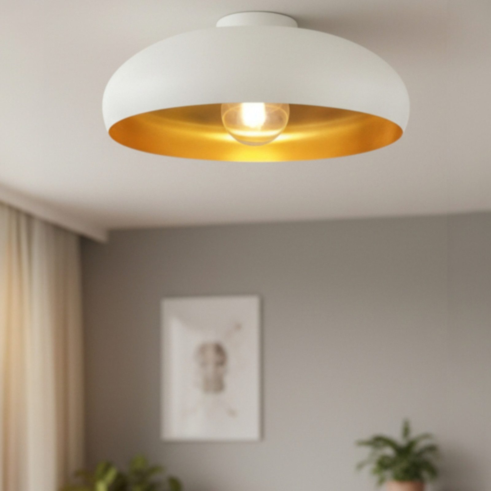 Bamyum Deckenleuchte Bamyum Deckenleuchte I Androa I Ø40 cm Metall Lampe, ohne Leuchtmittel