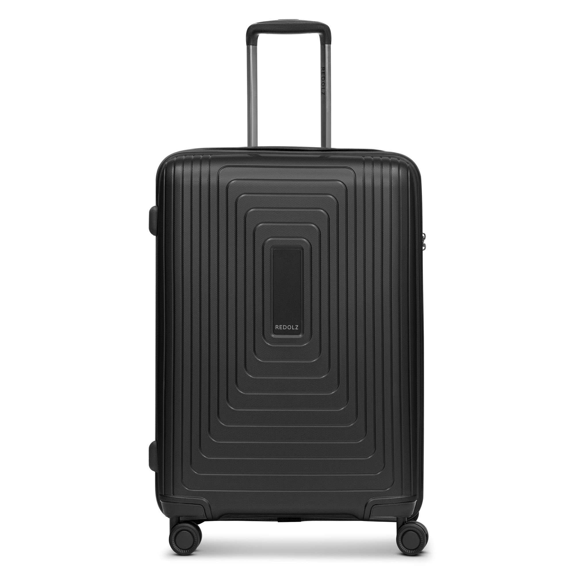 Redolz Hartschalen-Trolley Essentials 14, 4 Rollen, Polypropylen black metallic | Hartschalenkoffer