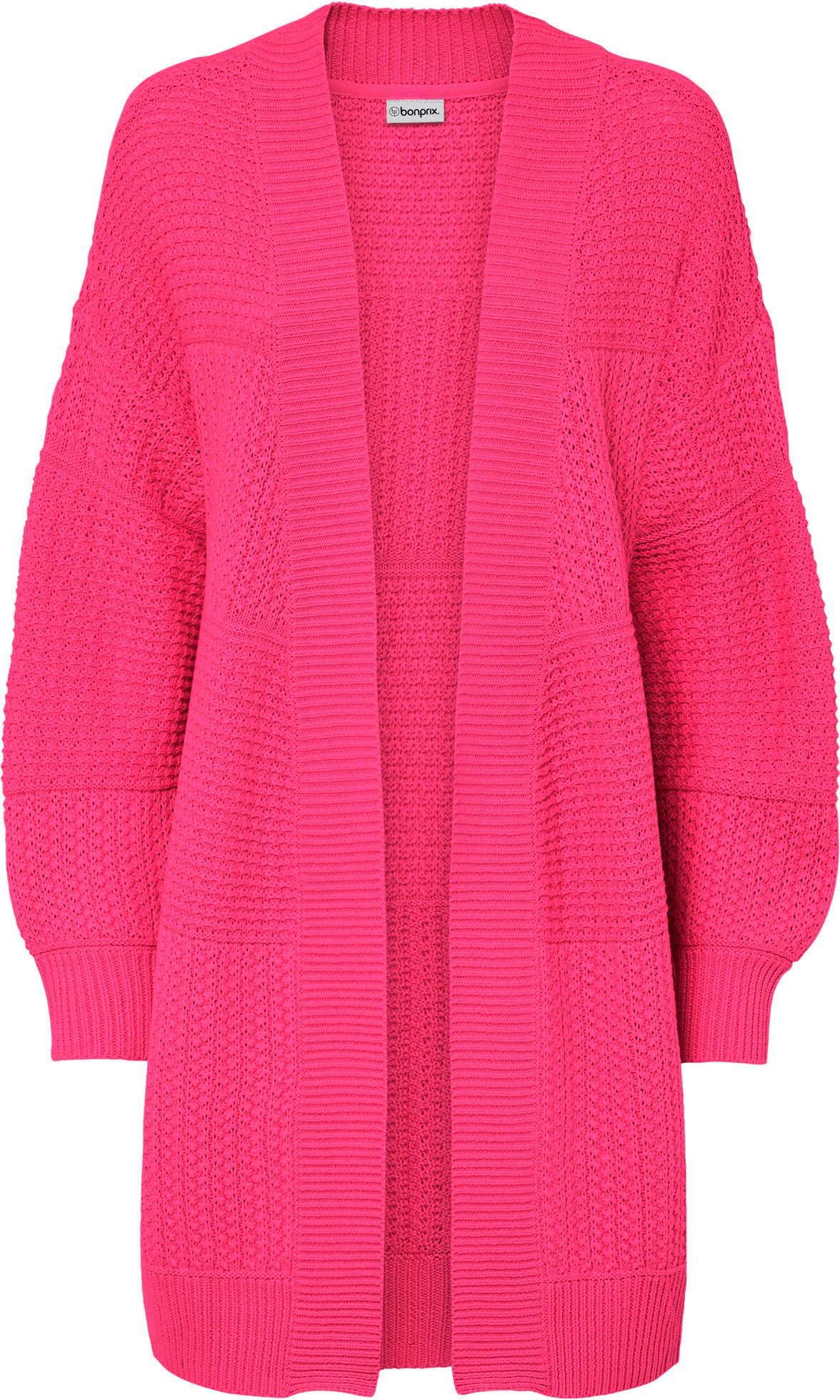Longstrickjacke