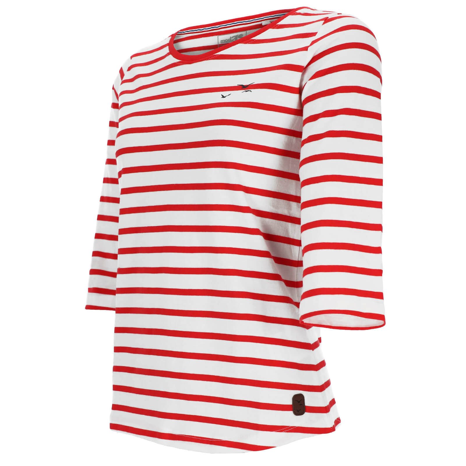 modAS 3/4-Arm-Shirt 45902 Damen Bretonisches Shirt 3/4-Arm mit Streifen aus günstig online kaufen