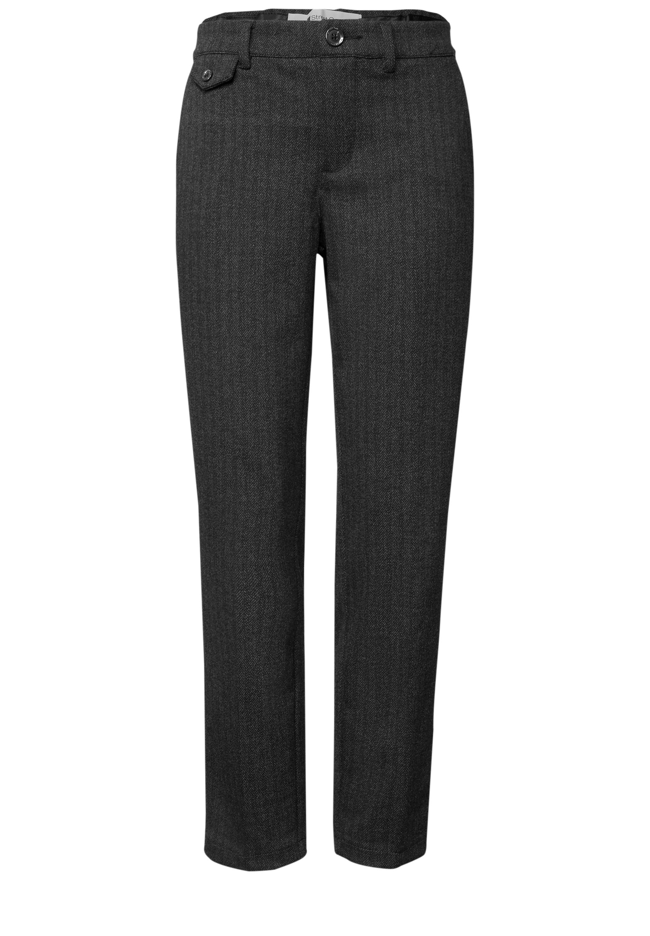 STREET ONE Chinohose kariert – Bild 4 von 5