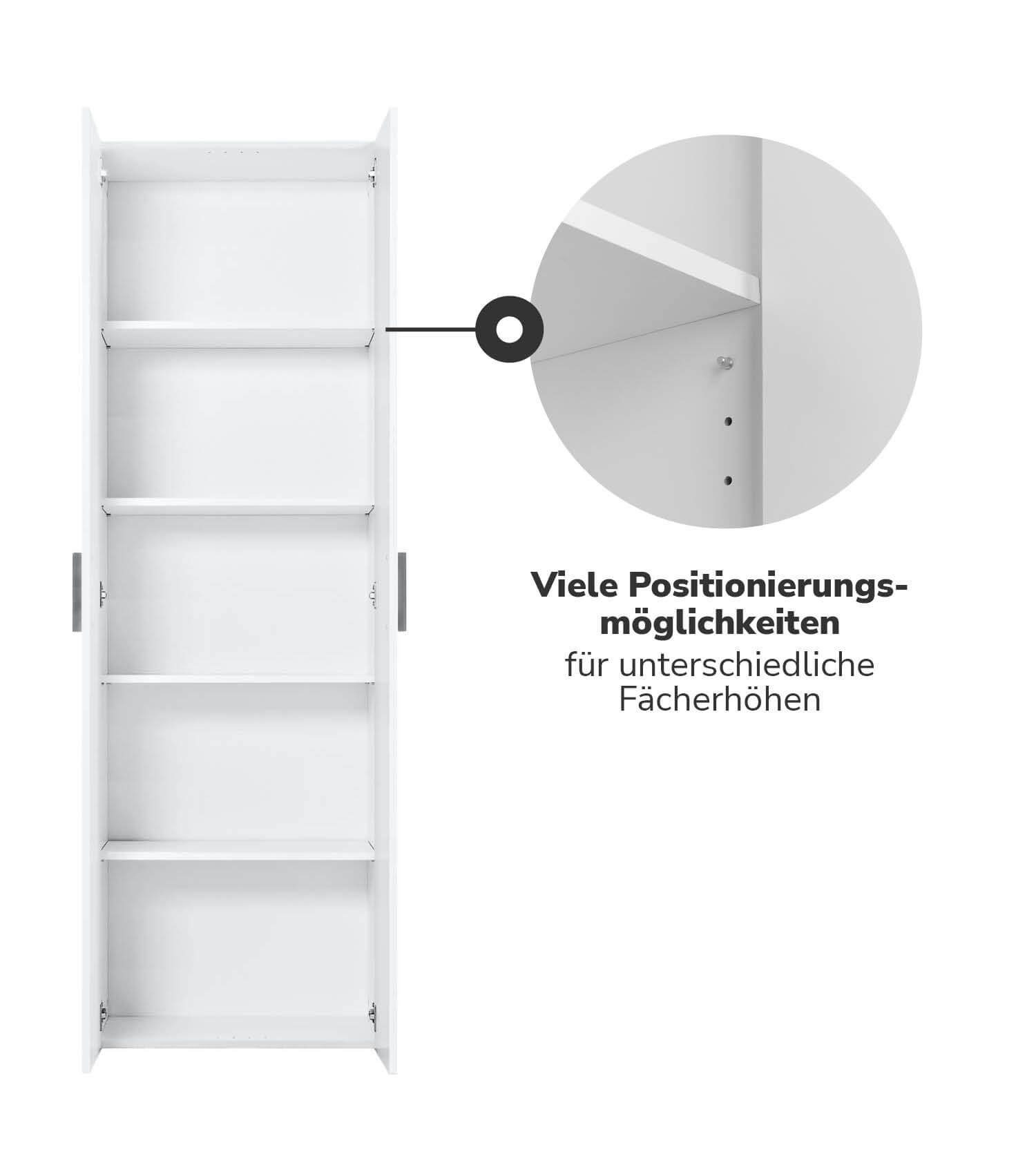 mokebo Einlegeboden Die Einleger (2er-Set), Böden für Mehrzweckschränke Der Lange, Der Praktische & Der Schlanke
