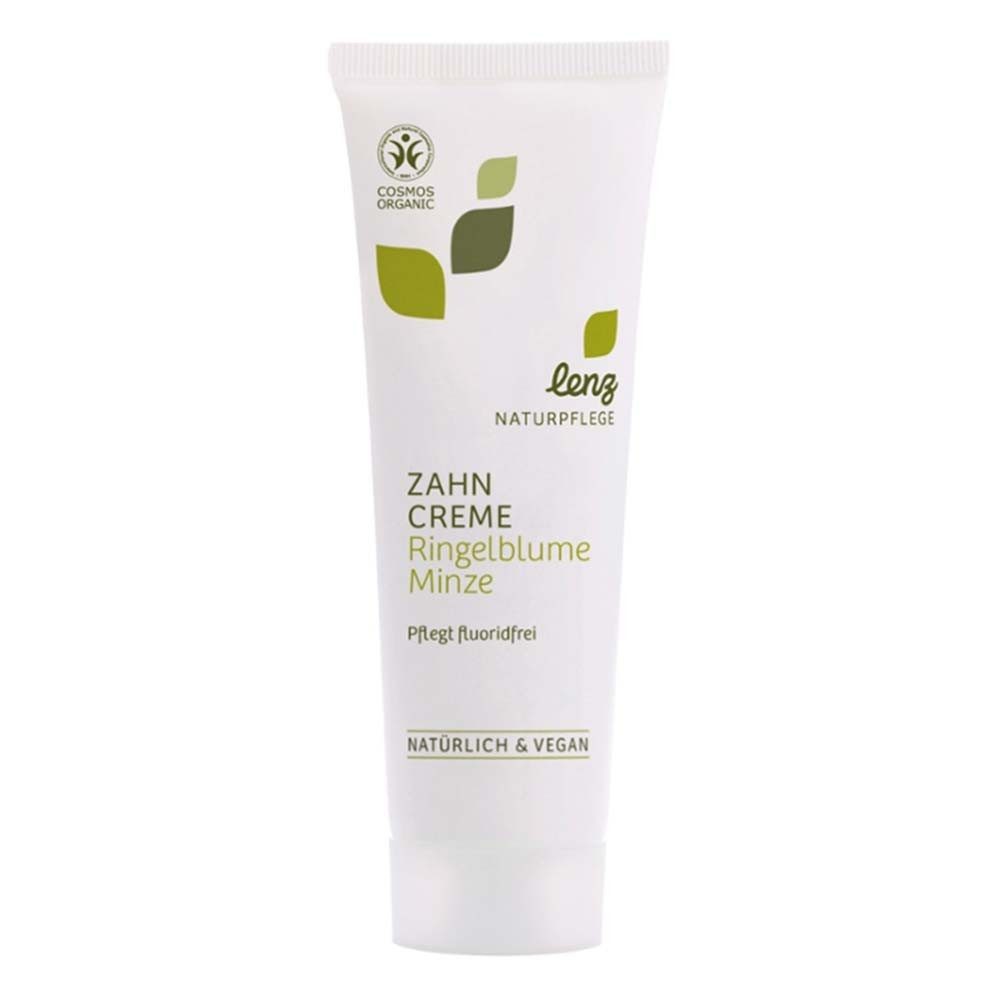 Lenz Products Zahnpasta Zahncreme Ringelblume Minze - ohne Fluorid 75ml