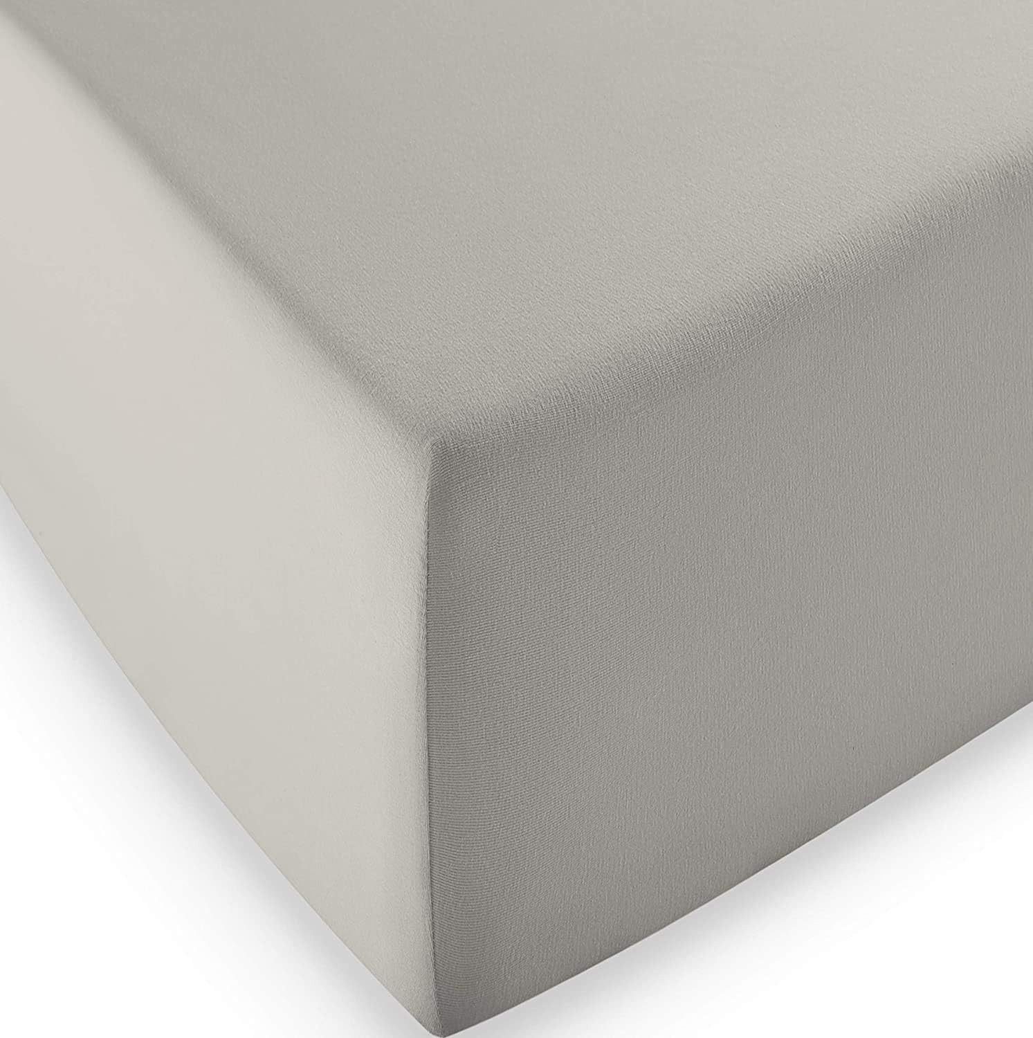 fleuresse Spannbettlaken Comfort XL-Jerseyspannlaken, 96% Baumwolle, günstig online kaufen