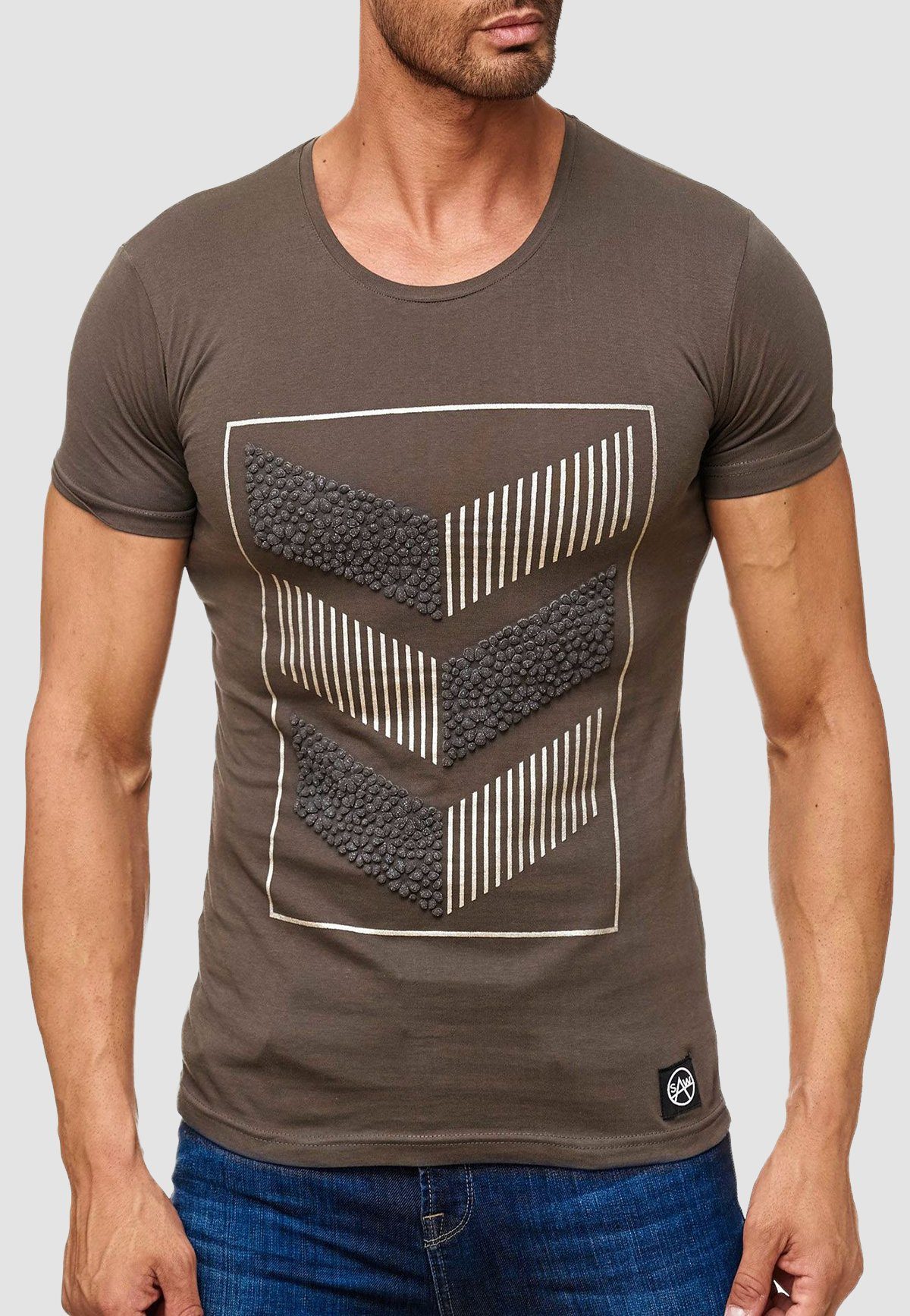Egomaxx T-Shirt T 3D Print Short günstig online kaufen