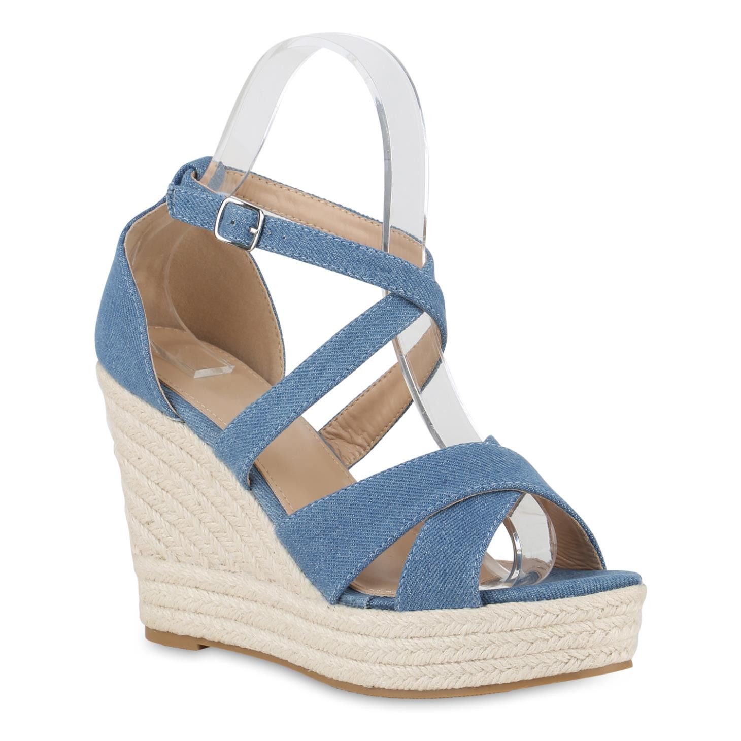 VAN HILL 840954 Plateausandaletten Schuhe günstig online kaufen