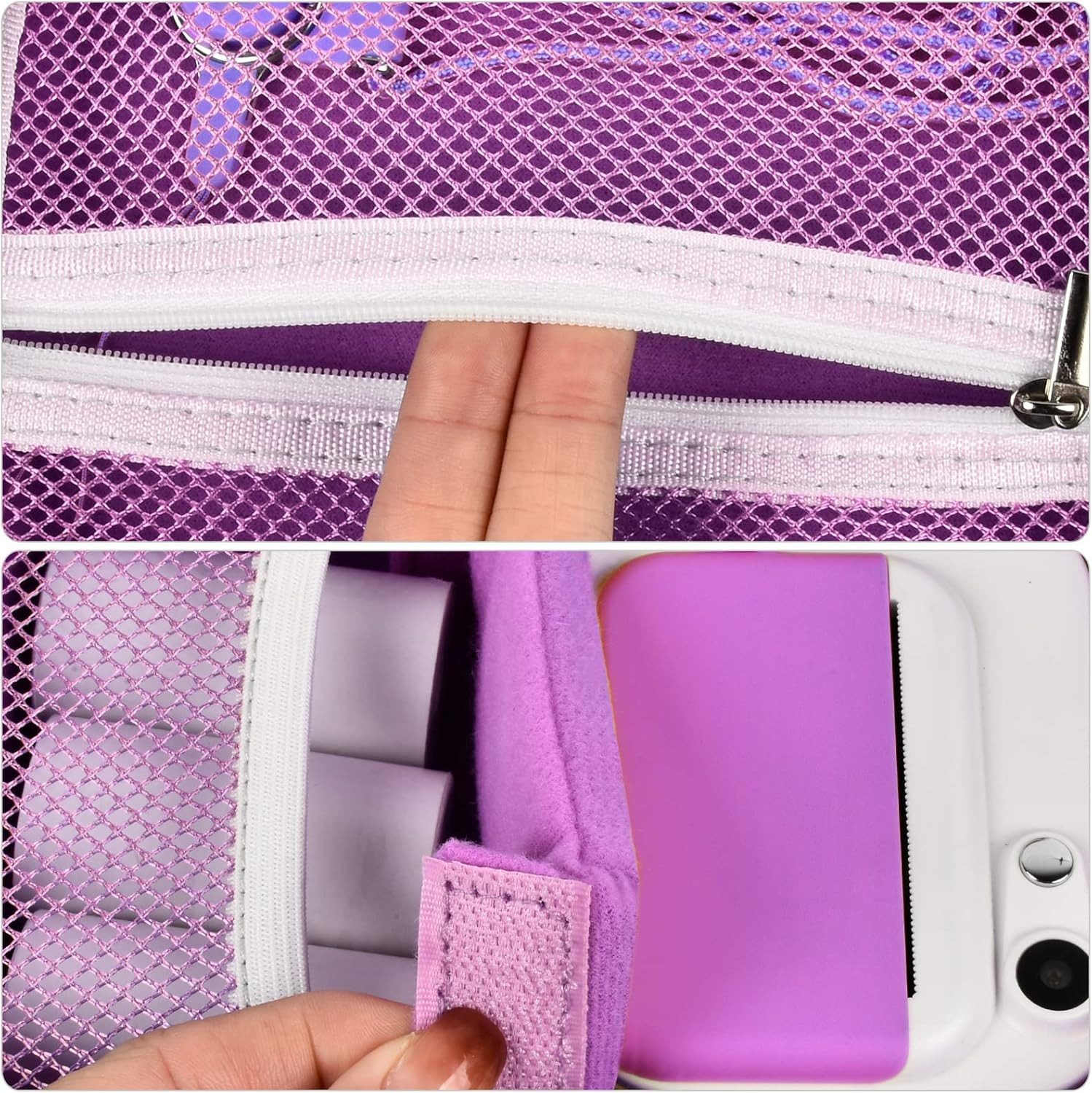 FELIXLEO Kinderkamera Tasche Lila Schutzhülle für Mini Digitalkamera Smartphone-Controller (1 St)