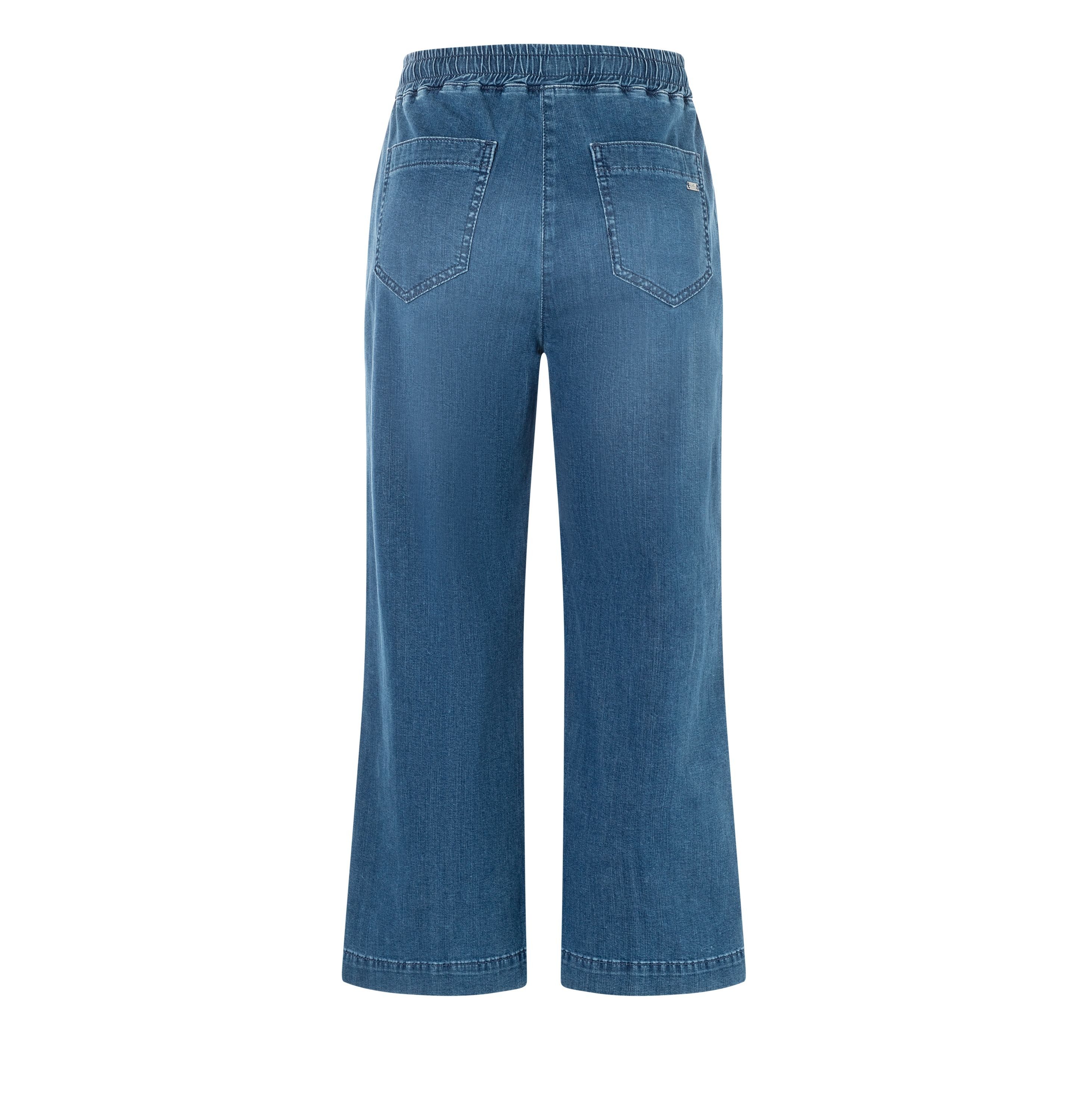 MAC Comfort-fit-Jeans MAC JEANS CULOTTE casual denim Wide Fit Damenhose Lei günstig online kaufen