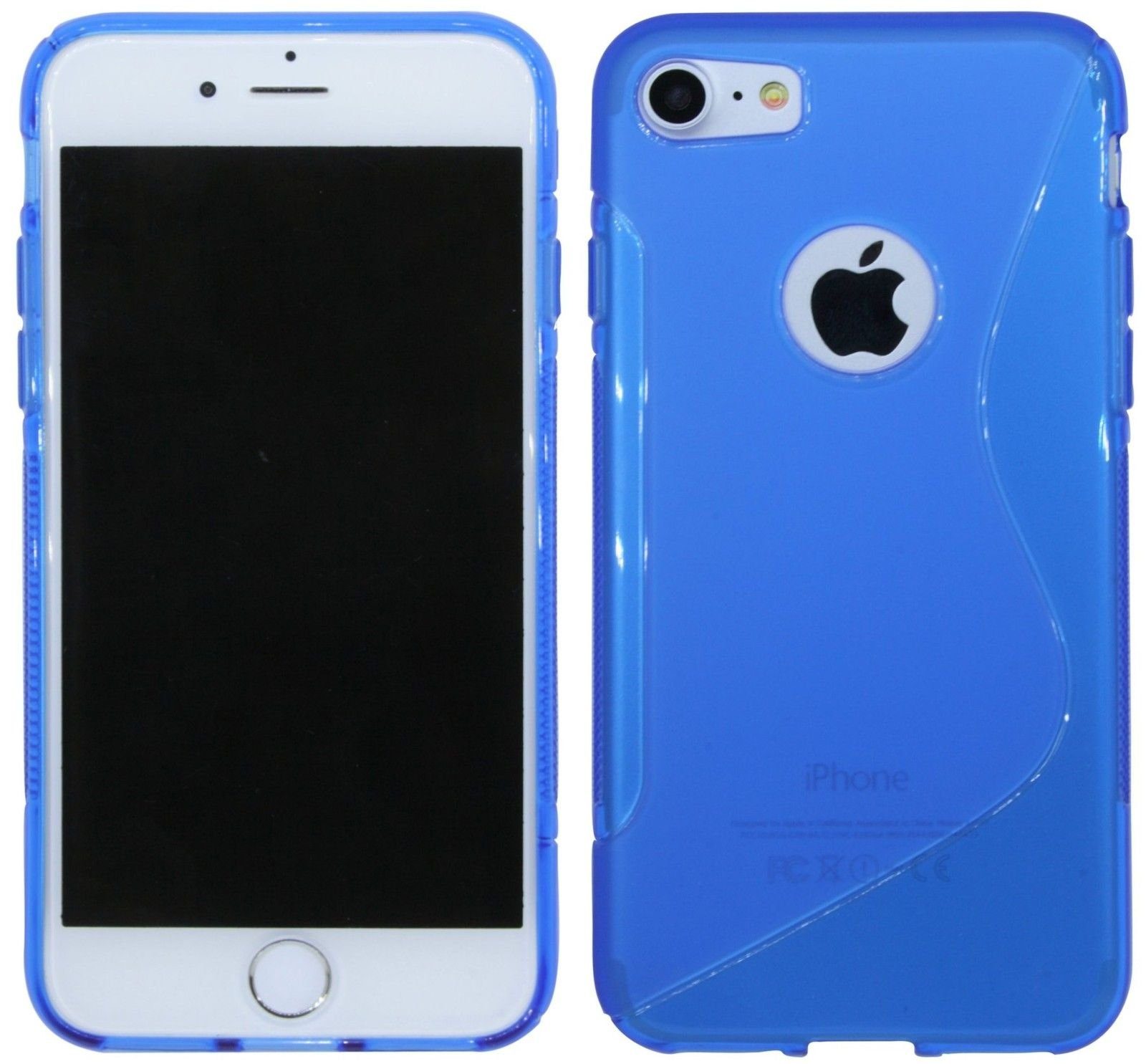 cofi1453 Handyhülle Silikon Hülle Case für iPhone SE 2020, Case Cover Schutzhülle Bumper