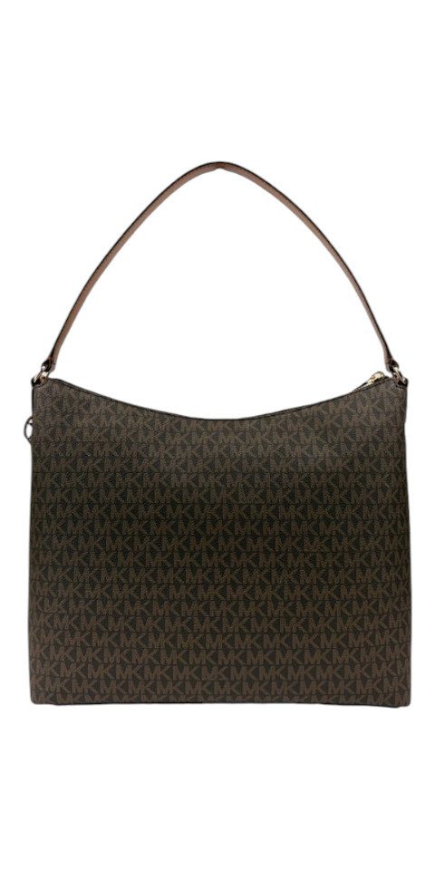 MICHAEL KORS Handtasche Michael Kors Merritt Large Cargo Shoulder Bag Braun Damen Handtasche