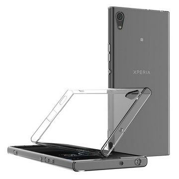 König Design Handyhülle Sony Xperia XA1, Sony Xperia XA1 Handyhülle Ultra Dünn Bumper Backcover Transparent