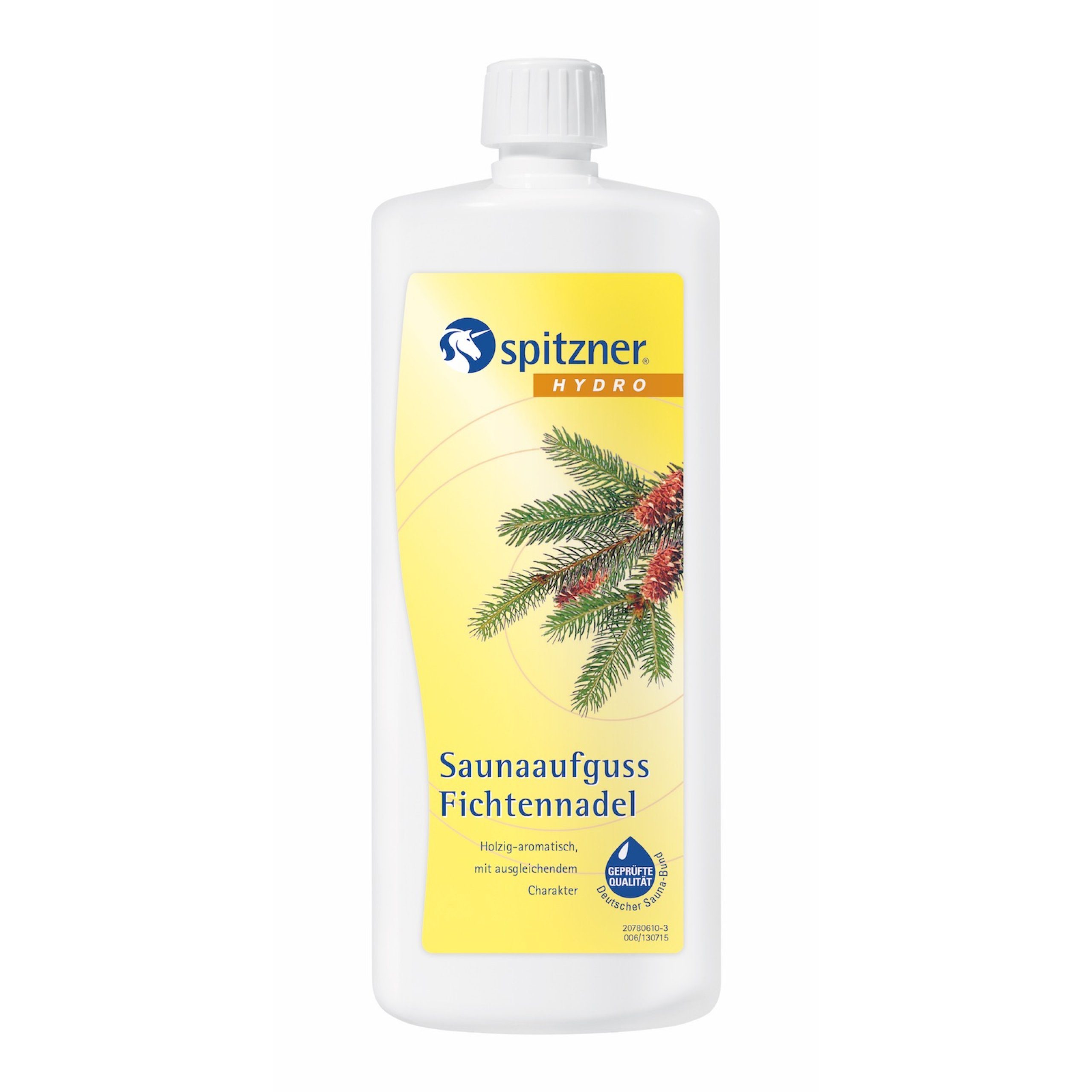 Spitzner Aufgusskonzentrat Spitzner Hydro Saunaaufguss Fichtennadel 1 Liter 7802044