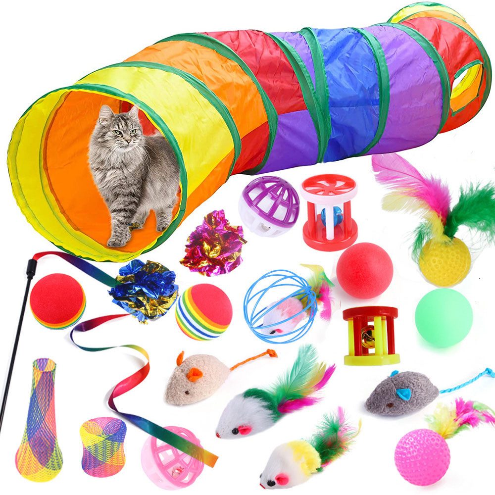 BTTO Tier-Intelligenzspielzeug 21-teiliges Katzenspielzeug-Set, (1-tlg) Fal günstig online kaufen
