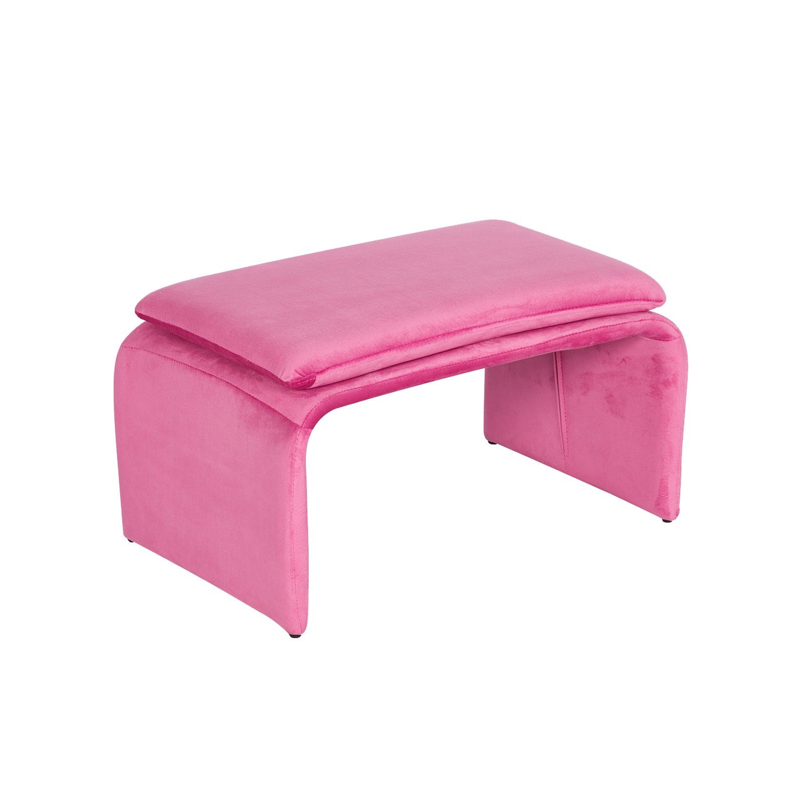 HTI-Living Sitzhocker Hocker Vance Unifarben (Stück, 1 St), Sitzhocker Pink