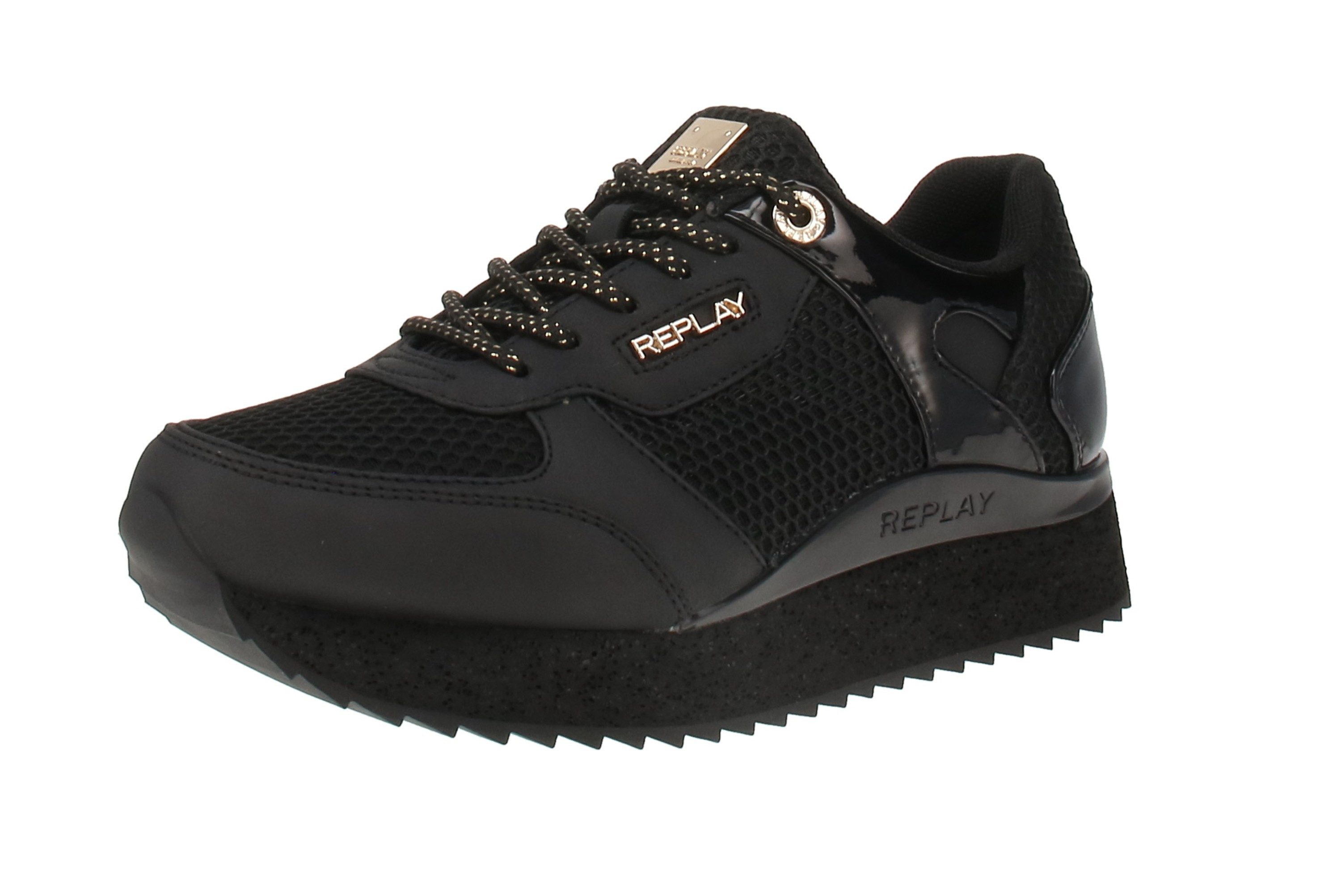 Replay Replay Penny Simply GWS63 C0161S - Damen Sneaker - 003-Black Sneaker günstig online kaufen