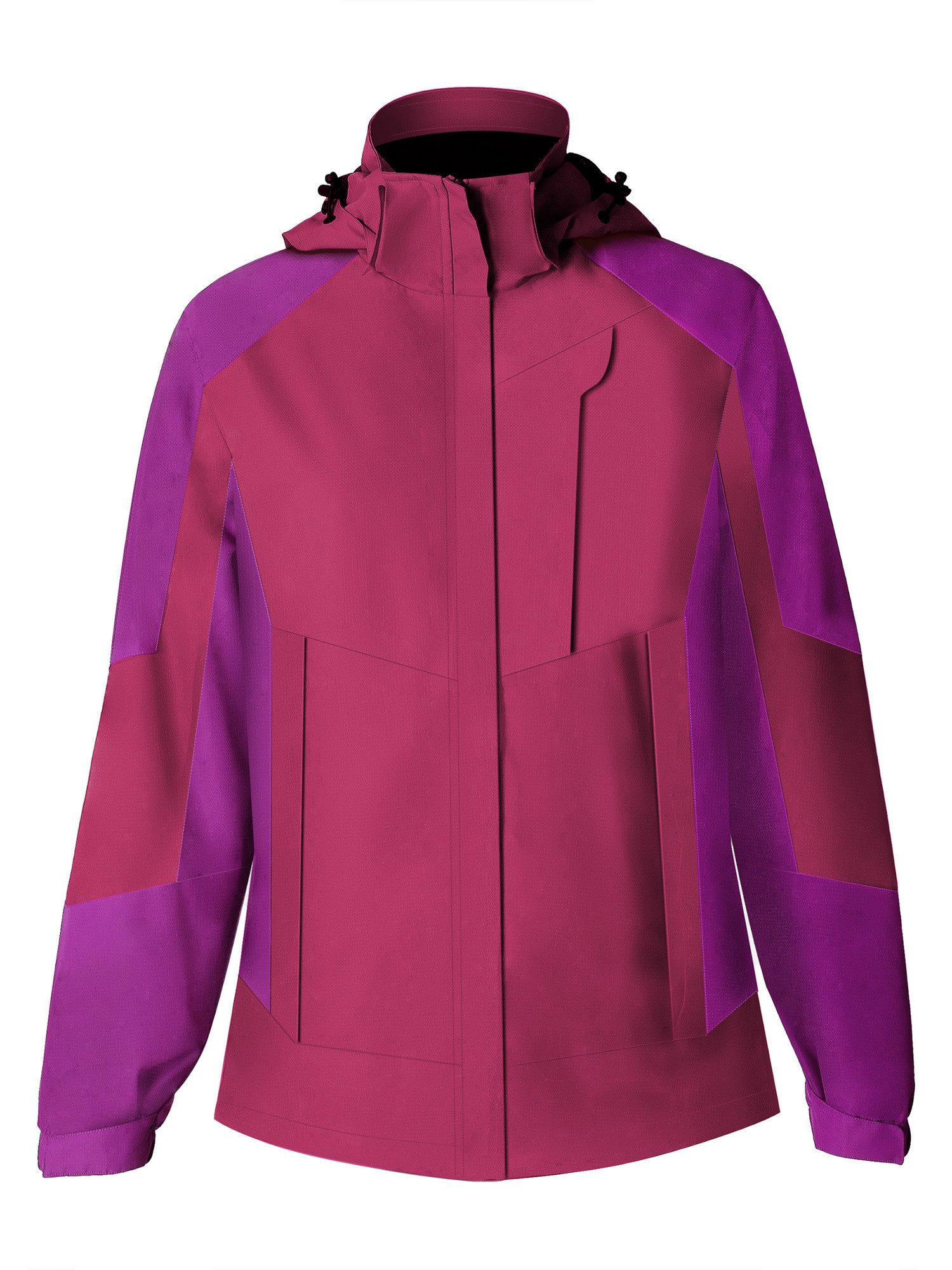 ATLASLAVA Softshelljacke Damen, wasserdichte Wander‑ und Regenjacke (1-St) Winddichte Outdoor Jacke für Wandern und Alltag