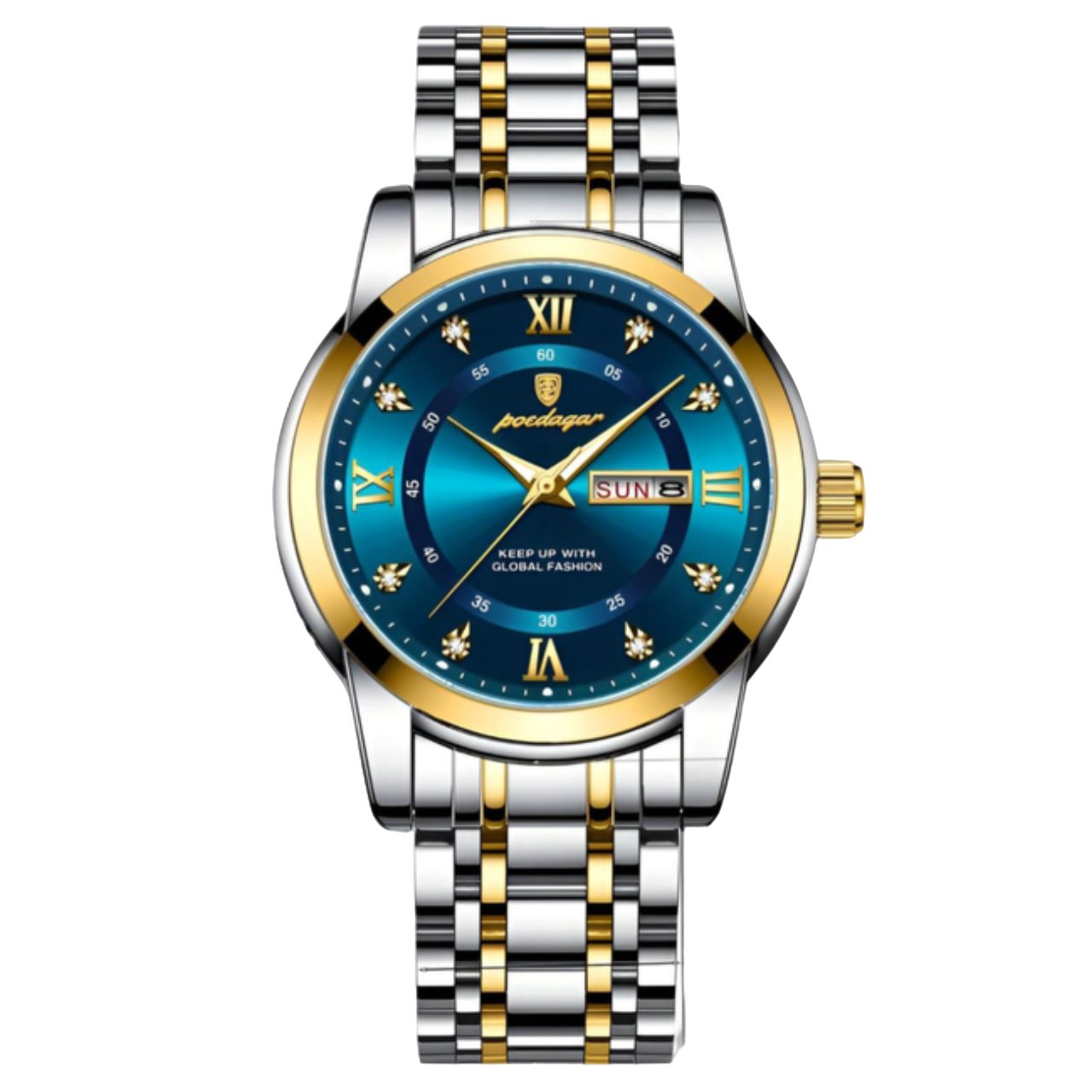 S&T Design Quarzuhr Herren Uhr Edelstahl Armbanduhr Herrenuhr, (Geschenkebox (Etui), inkl