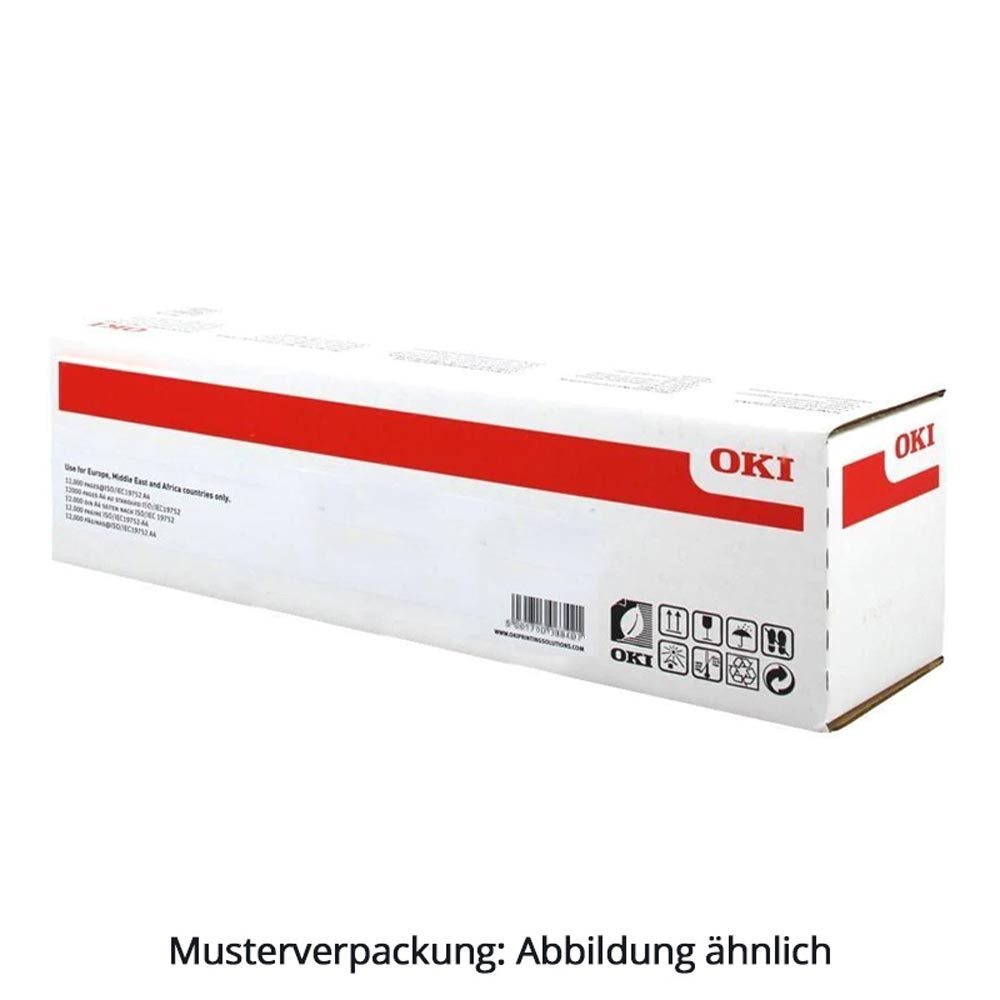 OKI Tonerpatrone 46507621 Toner gelb