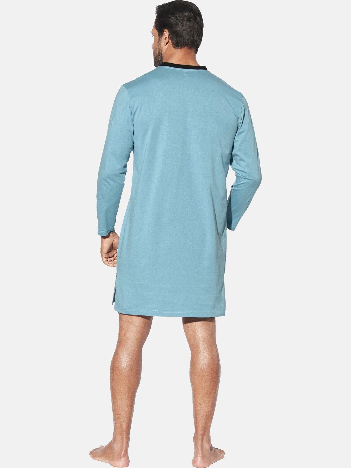 Jan Vanderstorm Pyjamaoberteil STIGMARK mit seitlich Schlitzen günstig online kaufen