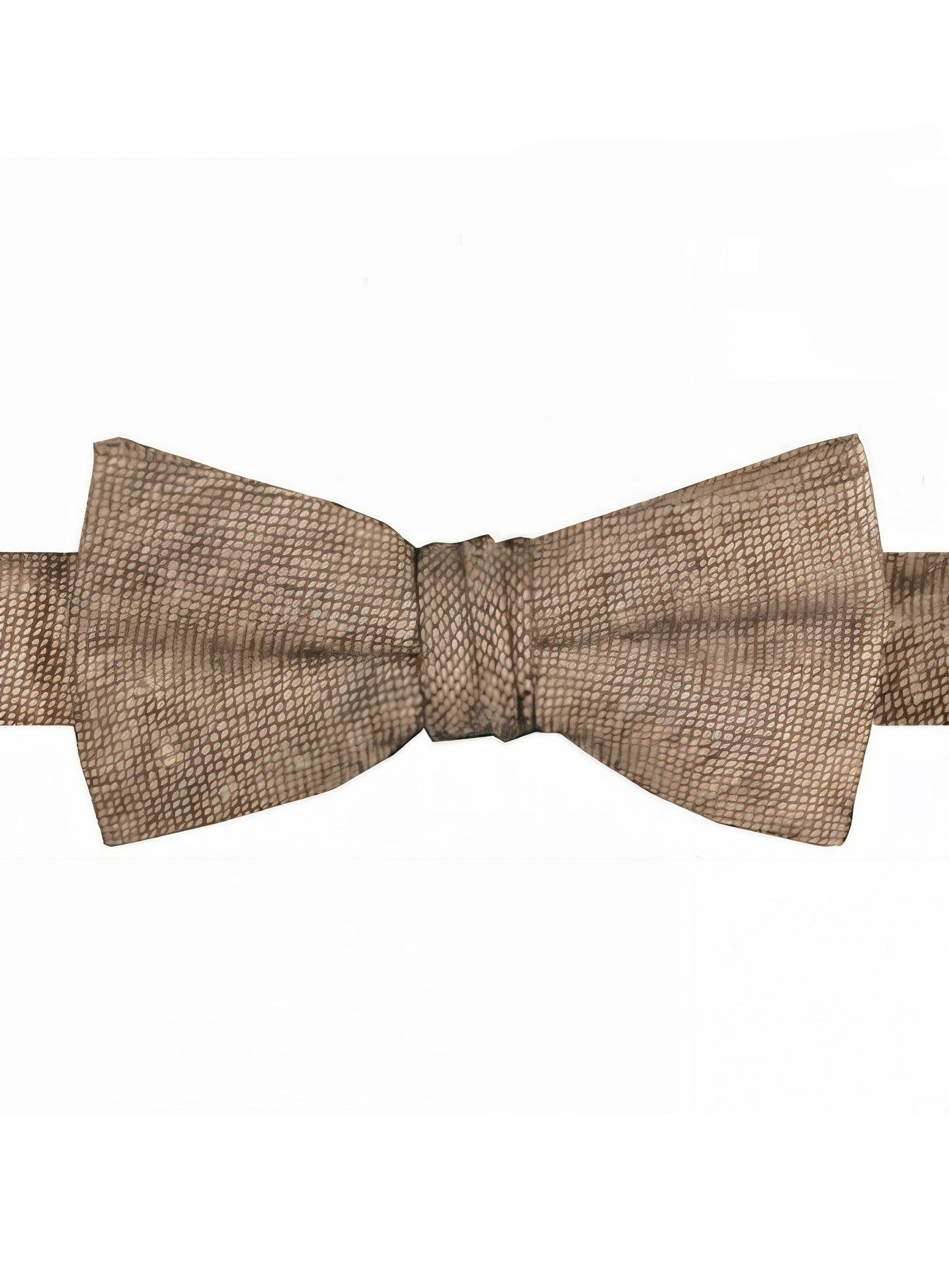 thetru Fliege 20er Jahre Tweed Fliege beige Elegante Fliege im klassischen 20er Jahre Look