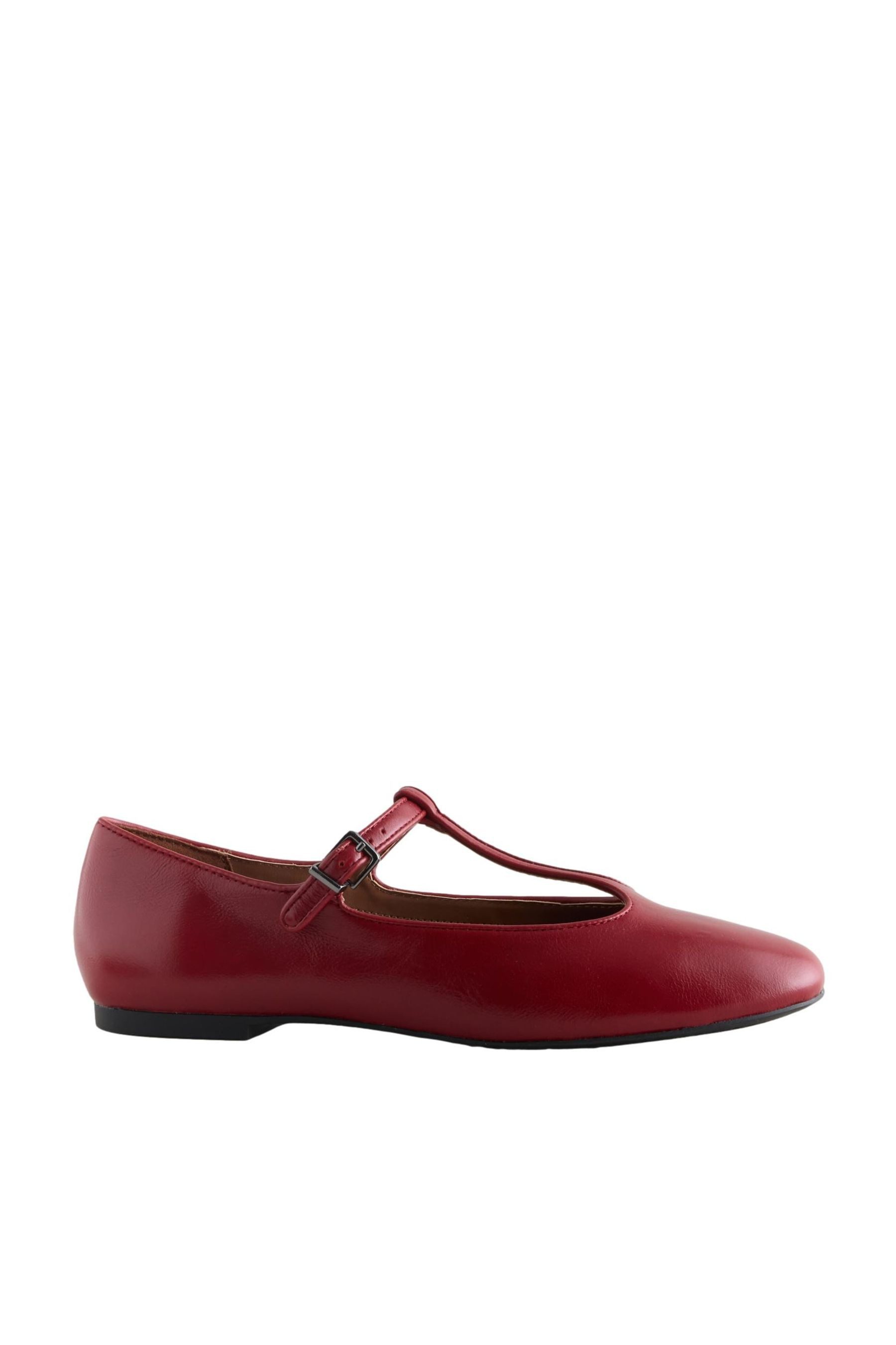 Next Forever Comfort® T-Steg-Ballerinas aus Leder günstig online kaufen