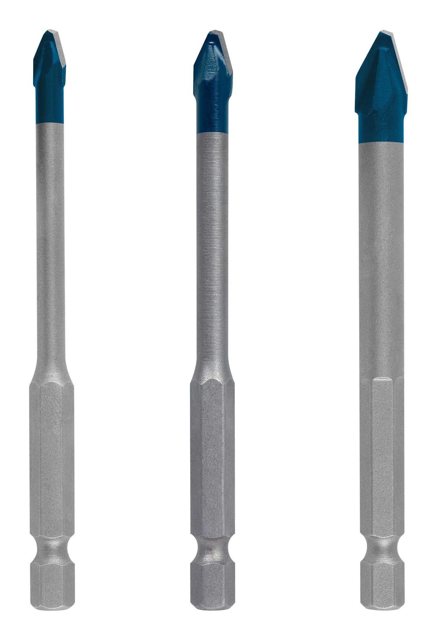 BOSCH Bohrersatz Expert HEX-9 HardCeramic, Bohrer-Set, 5/6/8 mm, 3-teilig