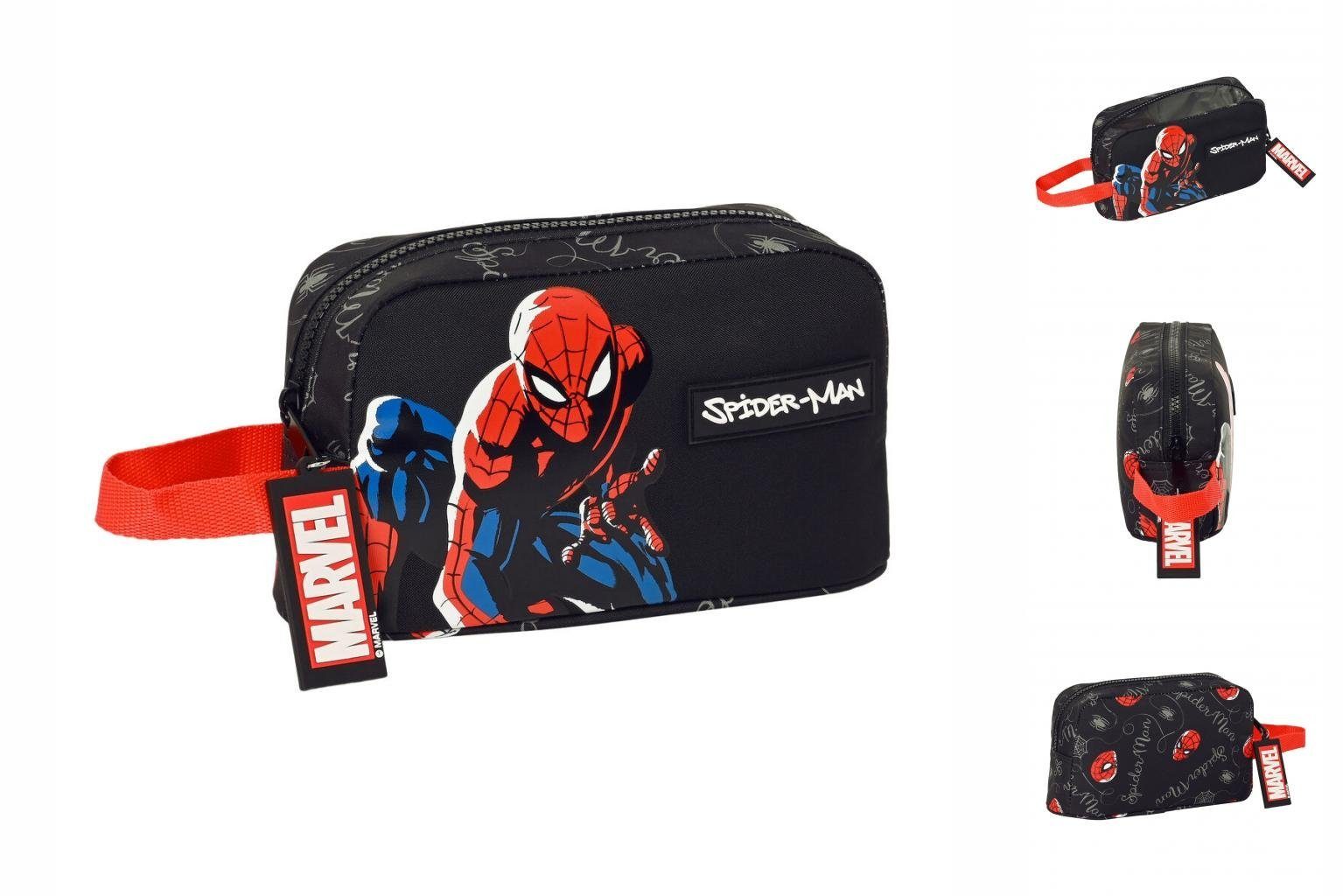 Spiderman Kühlbox 215 x cm Hero Schwarz Spiderman Thermo-Vesperbox 65 x 12