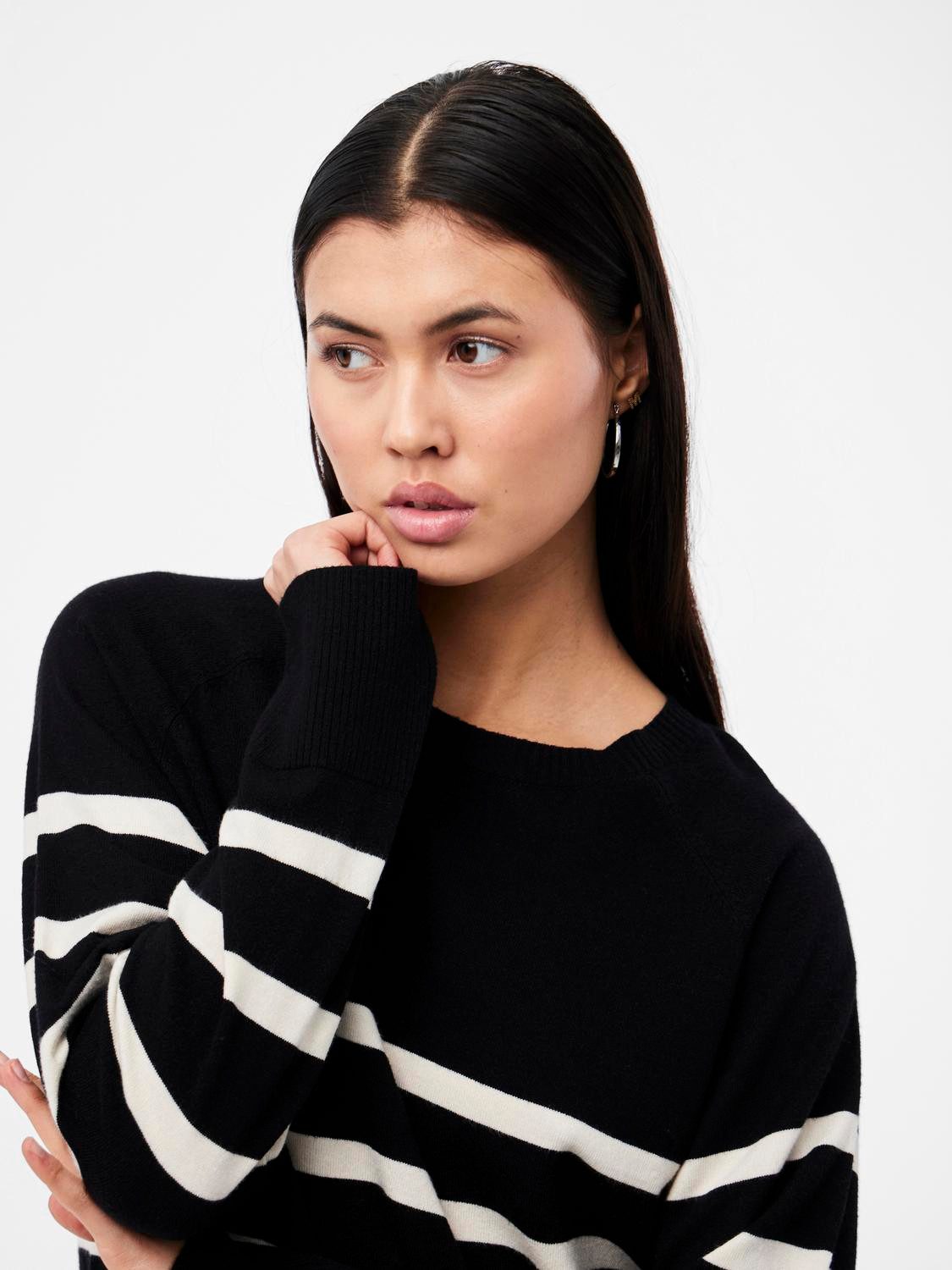 pieces Rundhalspullover PCSIA LS KNIT NOOS günstig online kaufen