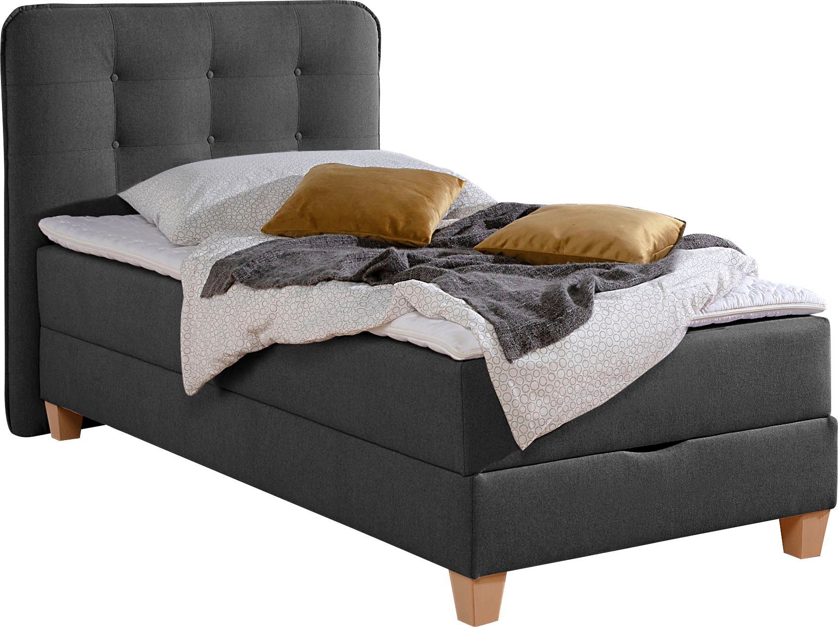 Home affaire Boxbett, inklusive Kaltschaum-Topper und Bettkasten