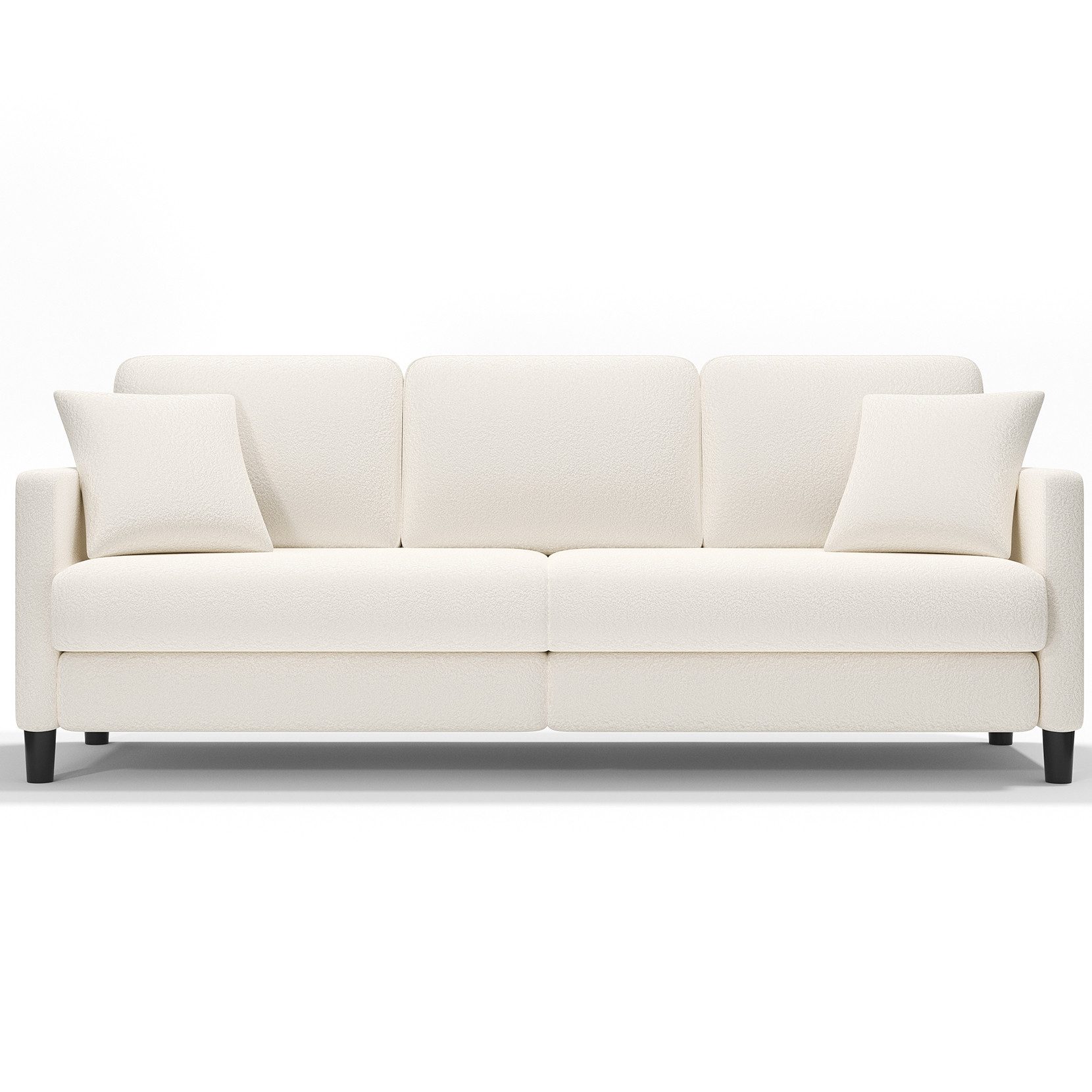 ToteBox Big-Sofa 2/3-SitzerTeddy Fleece Werkzeugfreier Aufbau günstig online kaufen