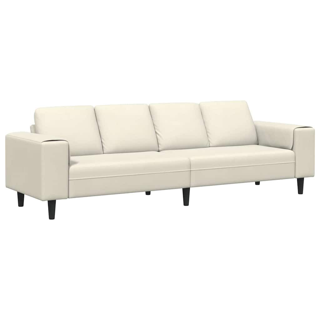 vidaXL Sofa Sofa Set Creme Samt, günstig online kaufen
