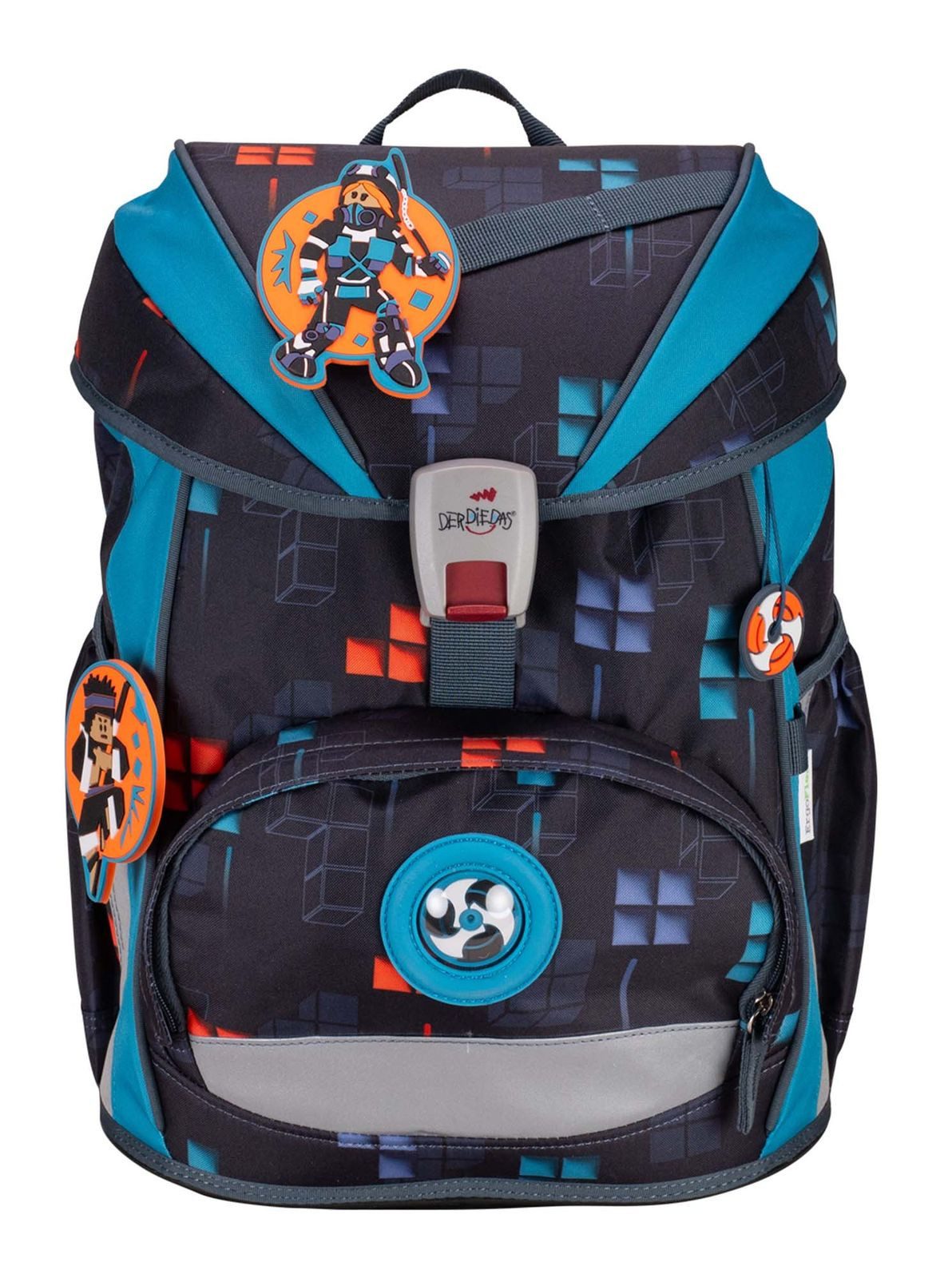 DerDieDas® Schulranzen Schulranzenset 5-teilig (Set, 5-tlg)