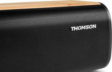 Thomson Bluetooth Soundbar SB402BT Soundsystem schwarz Holz TH388374 Stereoanlage