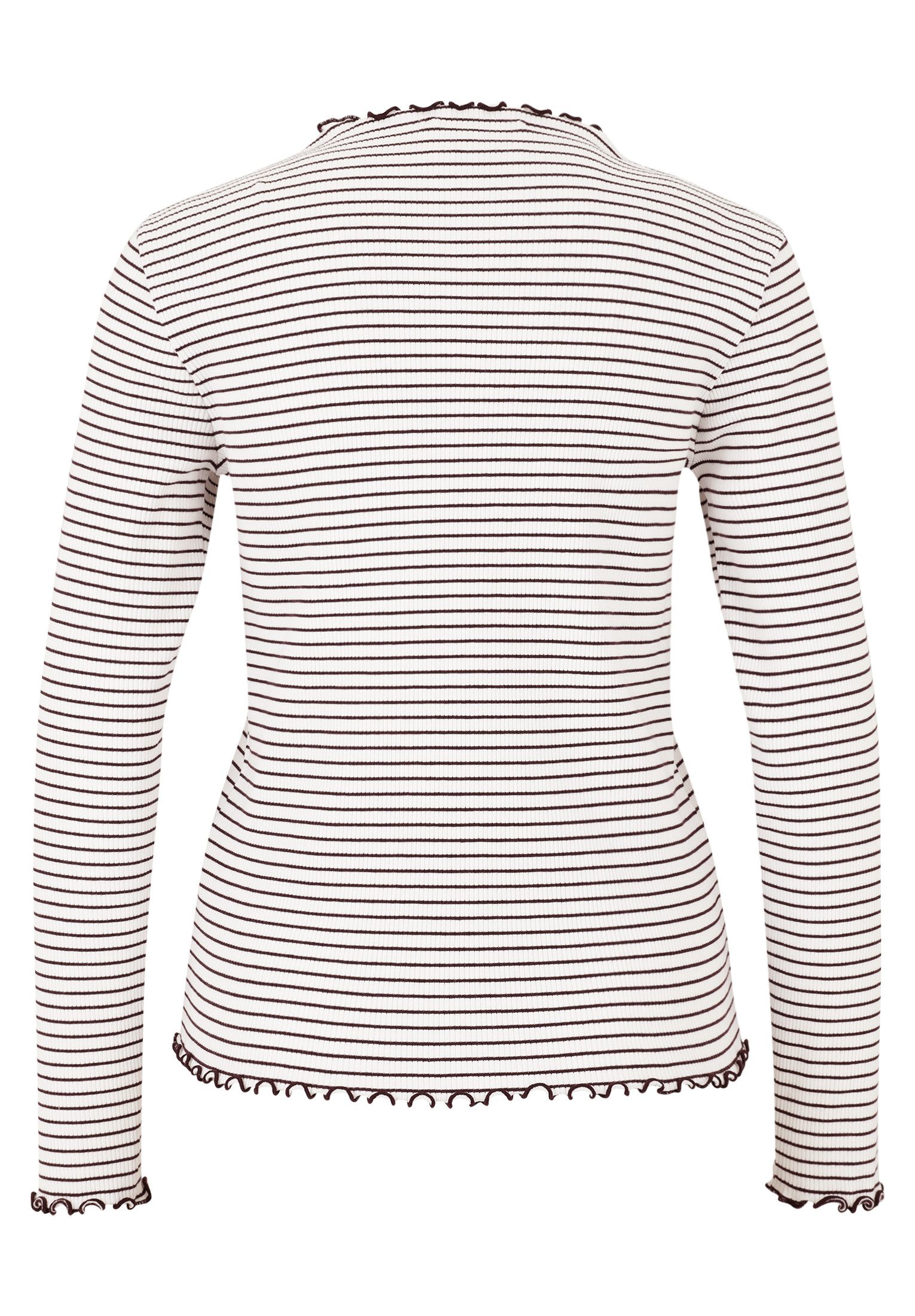 Cartoon Kurzarmshirt Damen Langarm-Shirt mit Kragen (1-tlg) günstig online kaufen