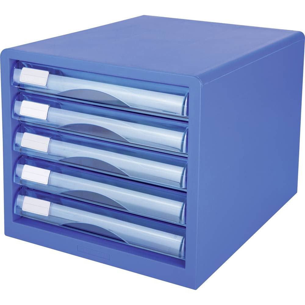 Deli Schubladenbox D360235 Schubladenbox DIN A4 Anzahl der Schubfächer: 5