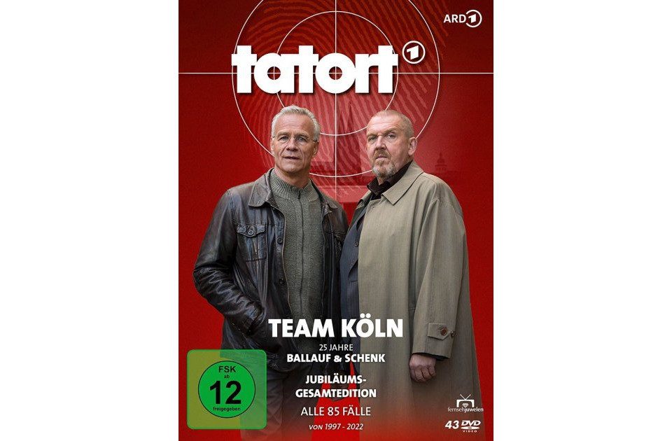 DVD Tatort Team Köln - 25 Jahre Ballauf & Schenk