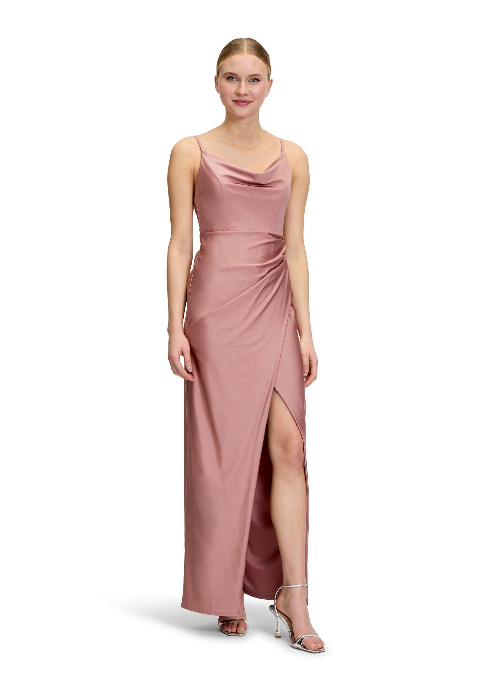 Vera Mont Abendkleid Damen figurbetont Schlitz