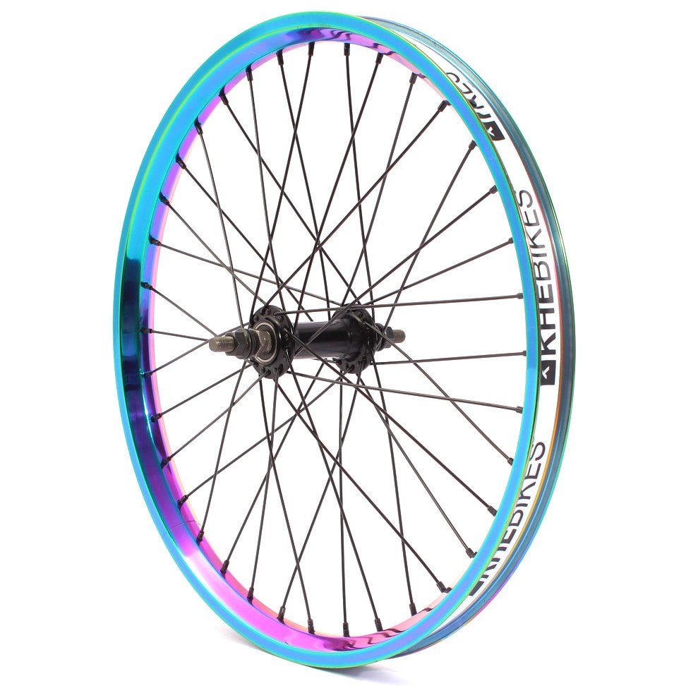 KHEbikes Fahrrad-Laufrad KHE MVP Oil Slick Laufrad 10mm vorne, BMX