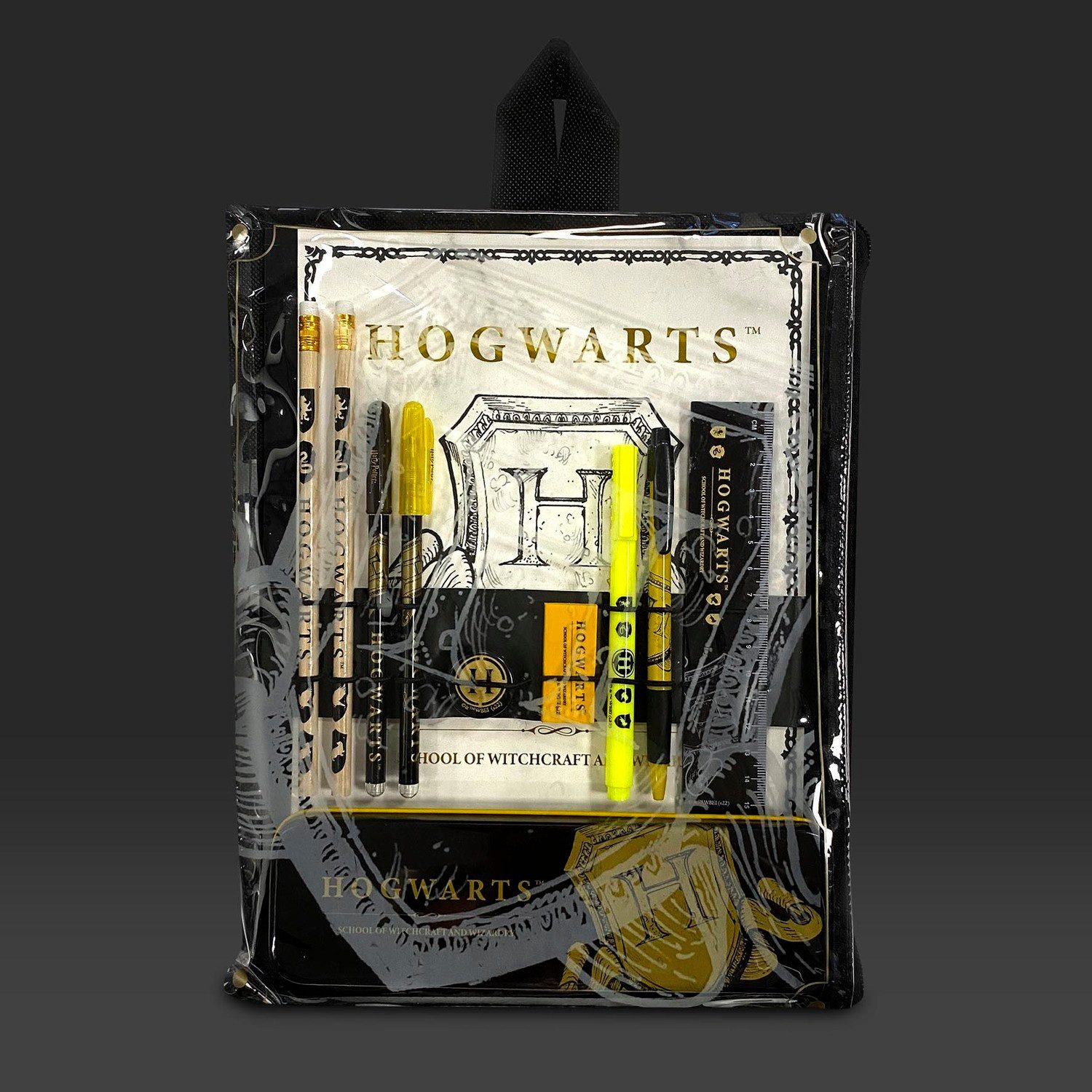 Blue Sky Designs Schreibgeräteetui Harry Potter Hogwarts Schreibset für die Schule mit 11 Teilen