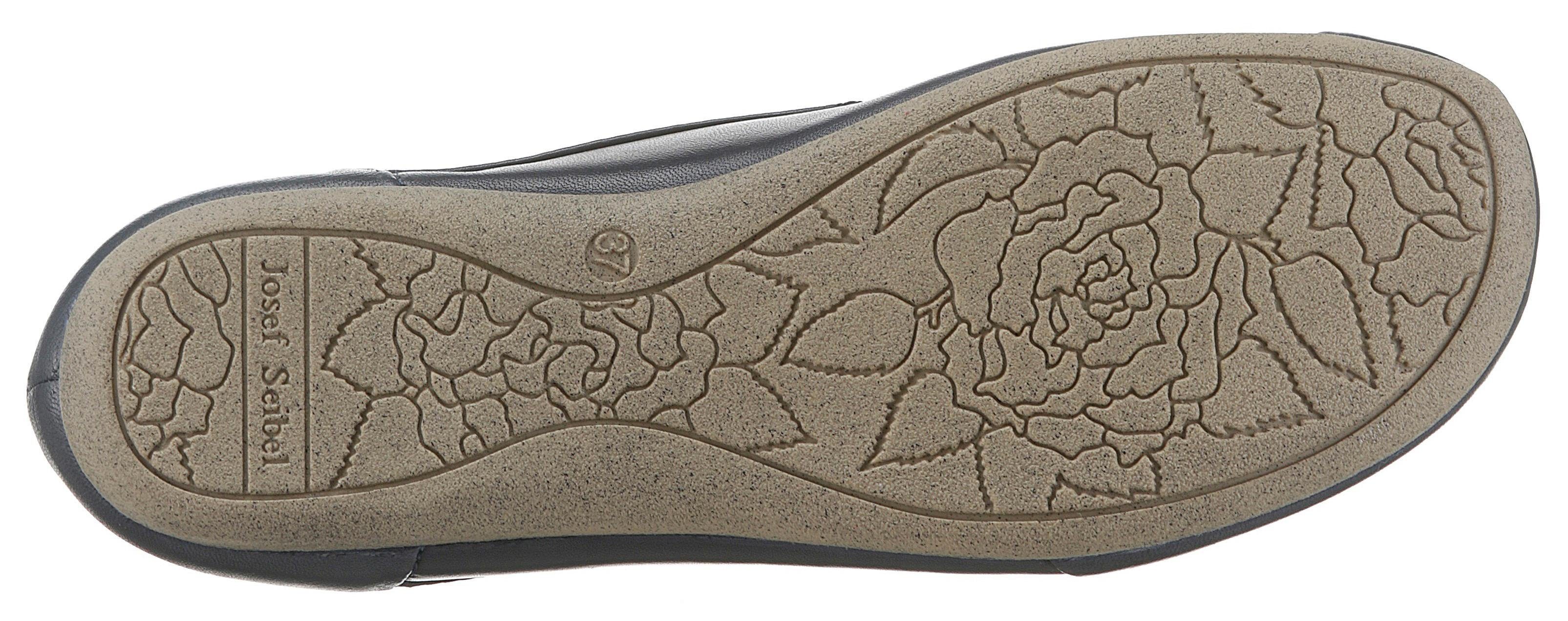 Josef Seibel Fiona 01 Slipper Komfortschuh, Schlupfschuh mit elastischer Zierschnürung