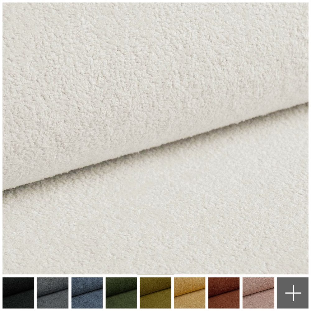 novely® Stoff GERDA Eleganter Robuster Boucle-Polsterstoff, Griffig, Angenehme Haptik, Edles Design, Meterware, 1lfm – Bild 3 von 5