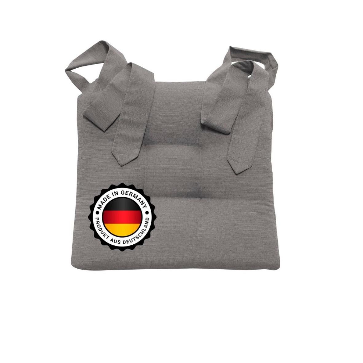 Bonvionn Stuhlkissen Schleifenband Auflage Polster Stuhl Stuhlauflage extra dick, extra dick