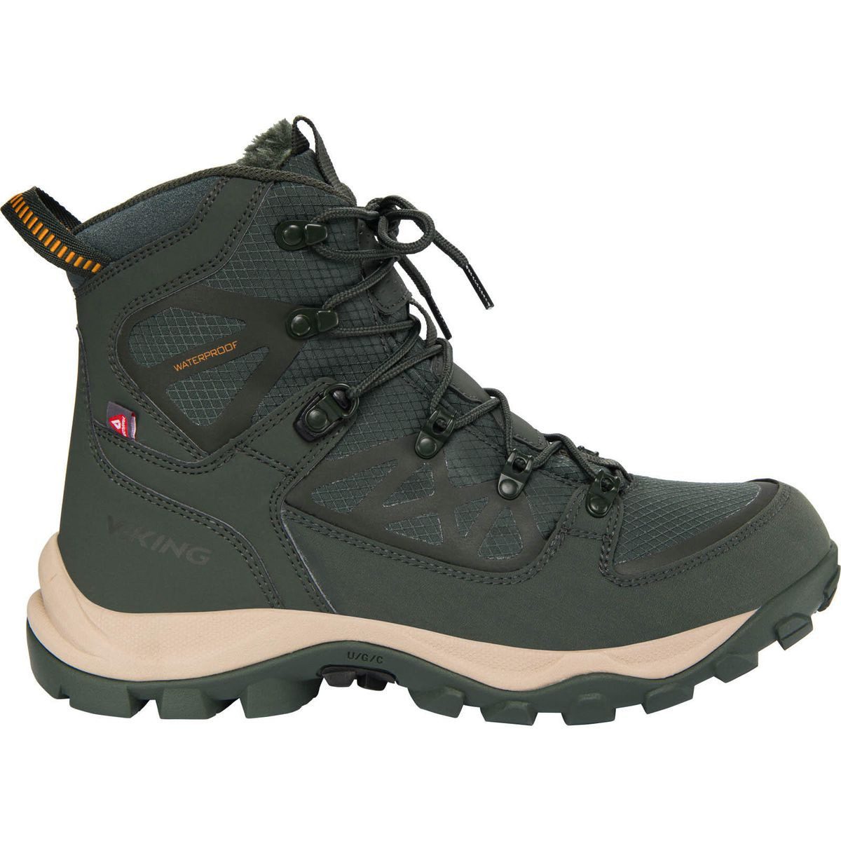 Viking Constrictor High WP Hikingschuh Hochwertiger, wasserdichter Wanderschuh mit Primaloft-Isolierung und