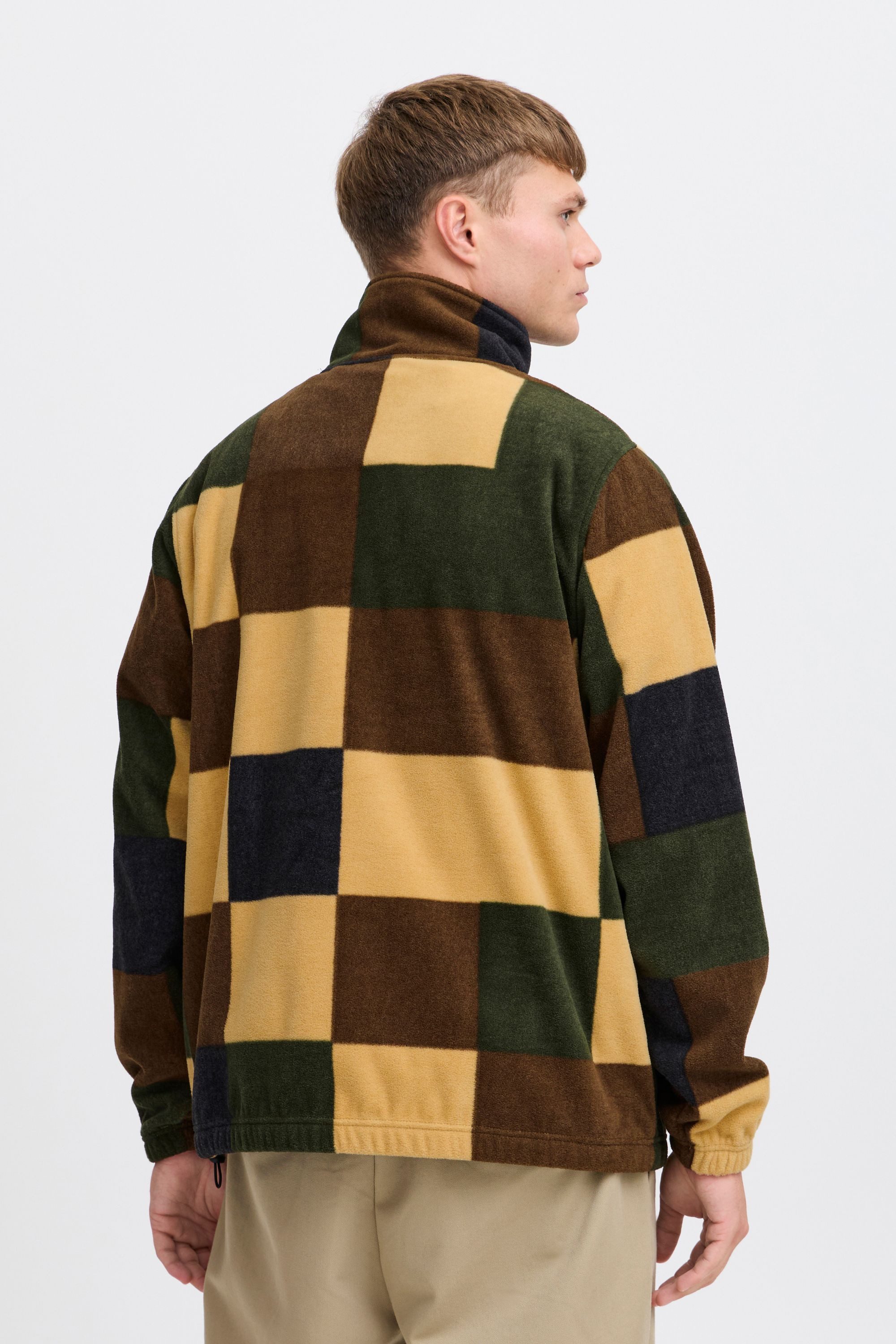 !Solid Troyer SDNobert Gemütliche Halfzip Fleecejacke